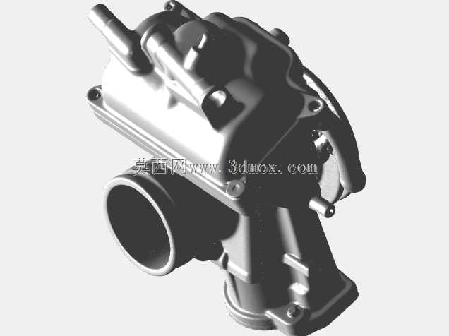 Mikuni TM 34 SS化油器3D扫描