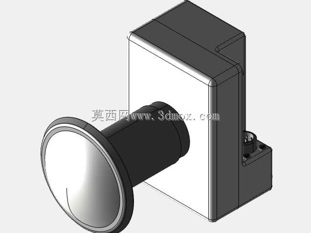 广角嵌入式摄像头。