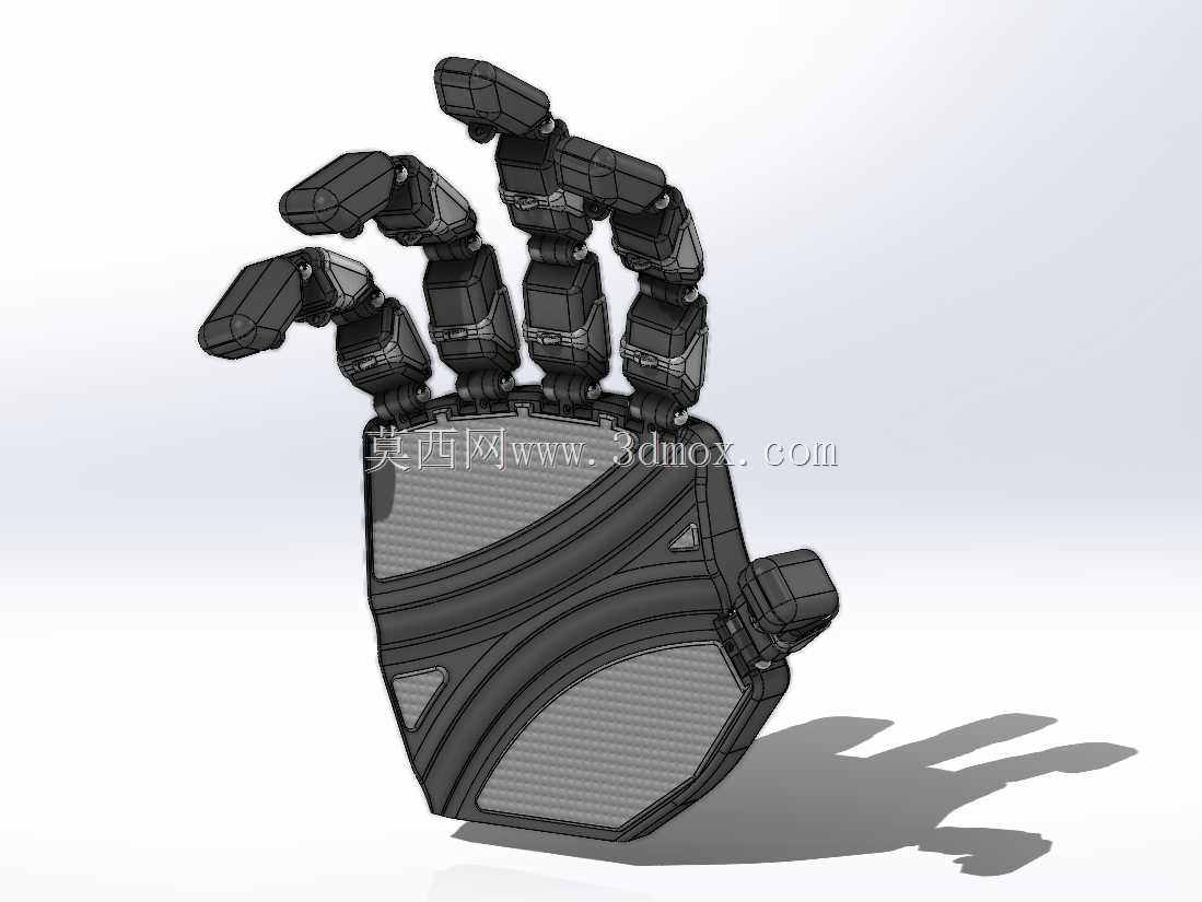SolidWorks机器人手绘V2,SolidWorks Robotik El ?izimi