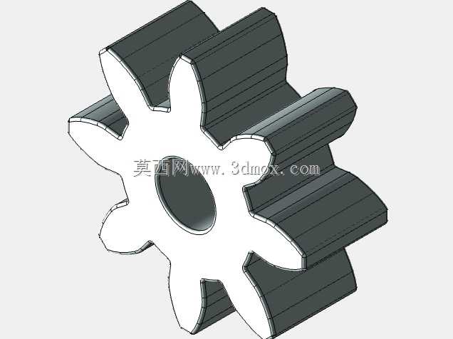 Gear 8 Dentes-MOD