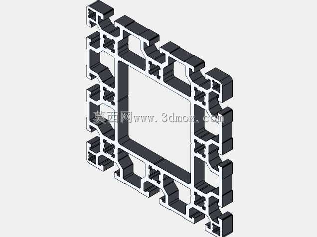 135x135 10 kanal alüminyum sigma 轮廓