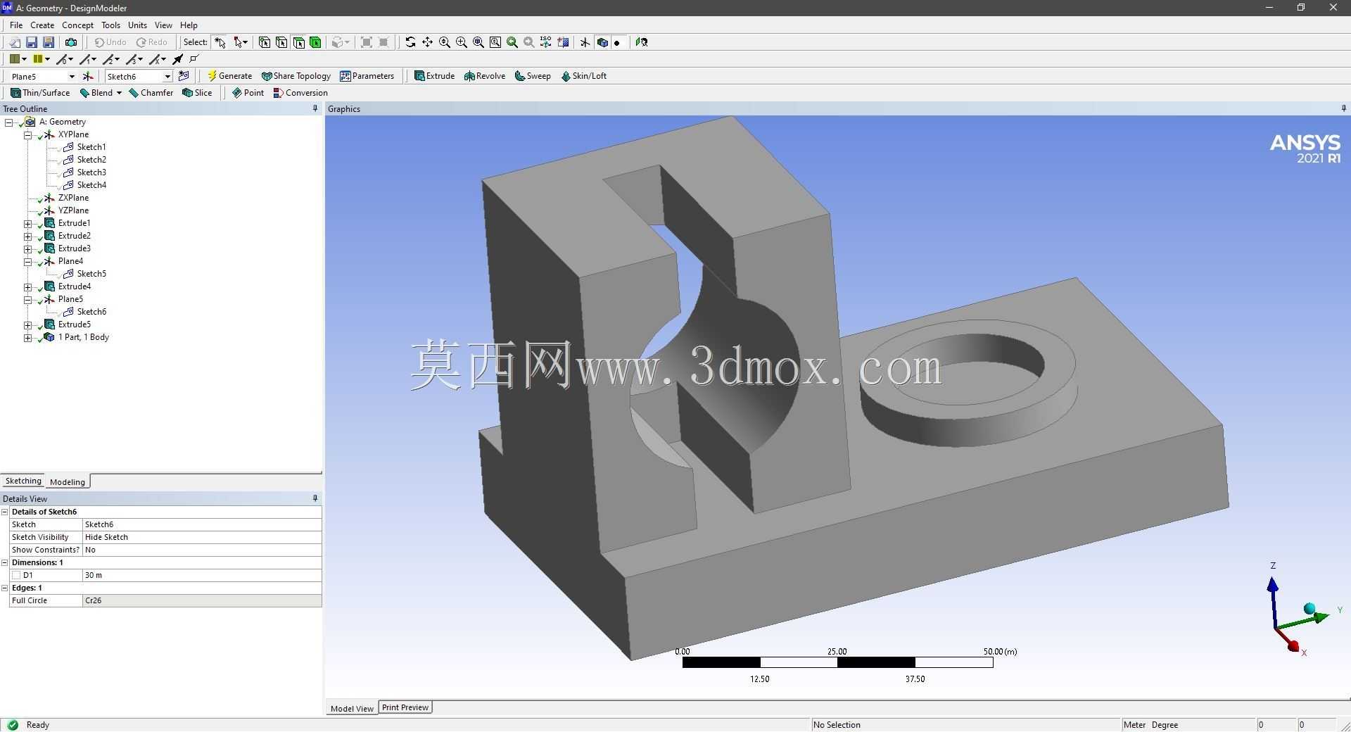 Modele 3D �� ANSYS Designer Modeler ��ʵ��