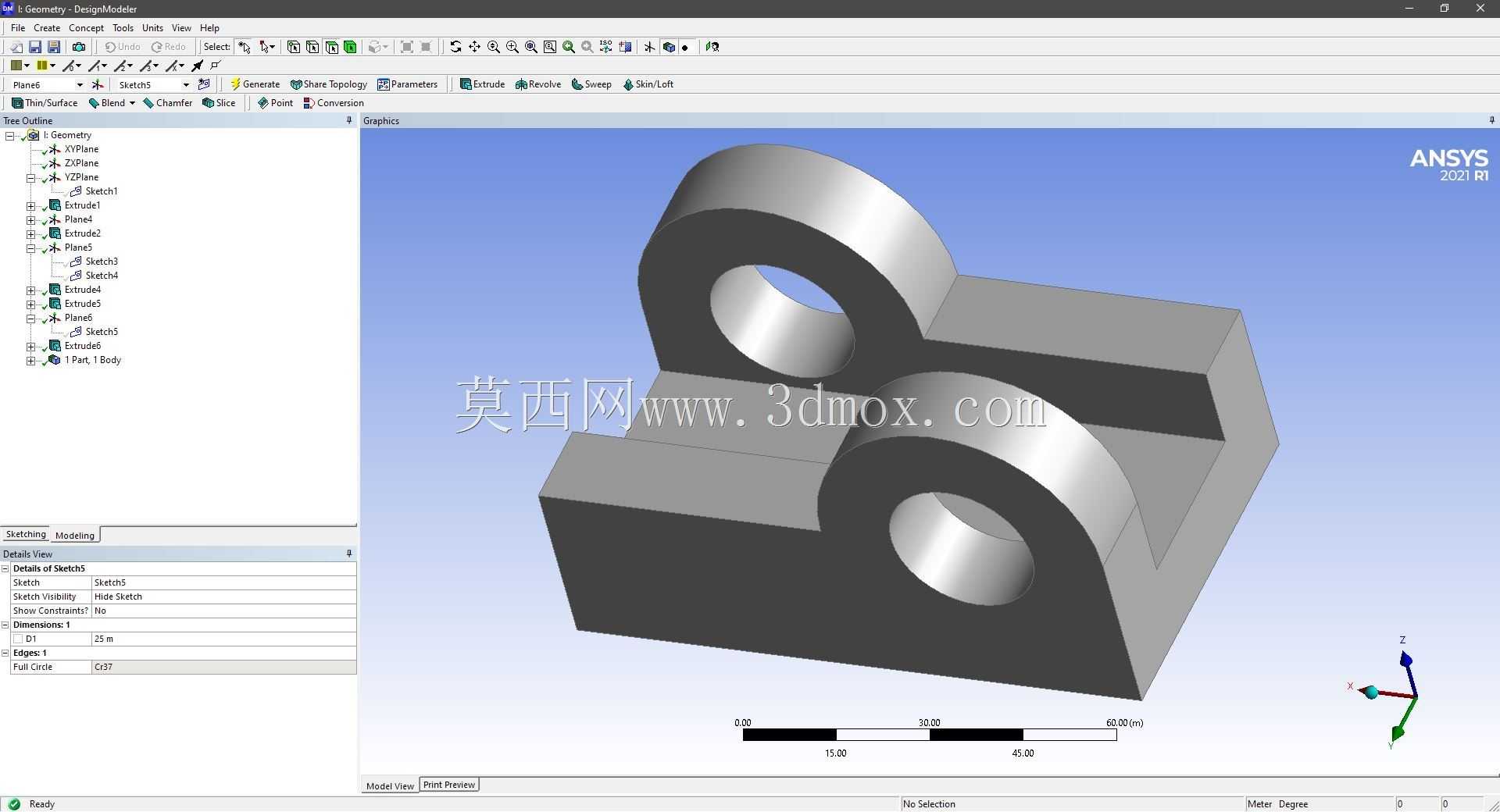 Modele 3D �� ANSYS Designer Modeler ��ʵ��