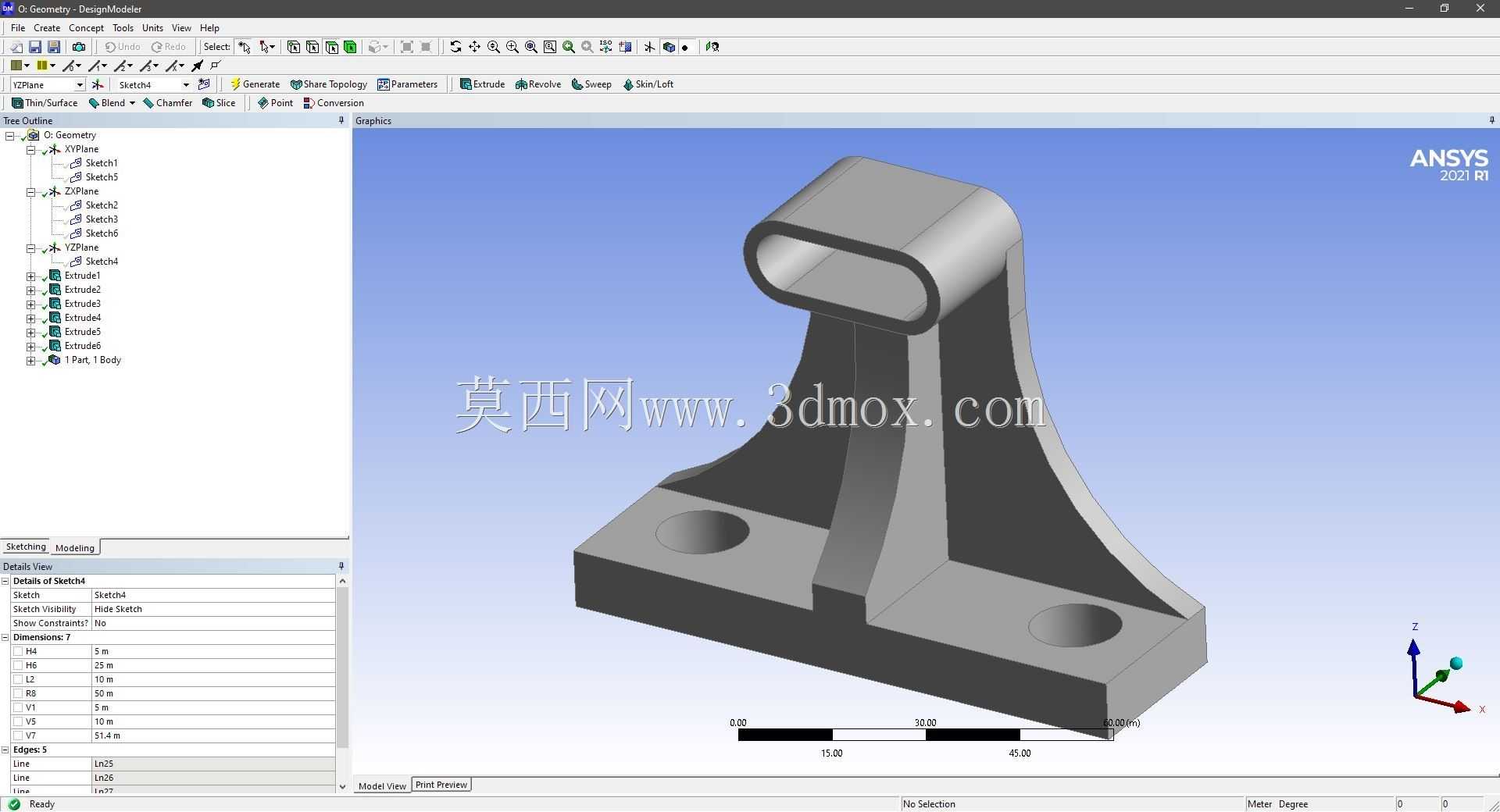 Modele 3D �� ANSYS Designer Modeler ��ʵ��