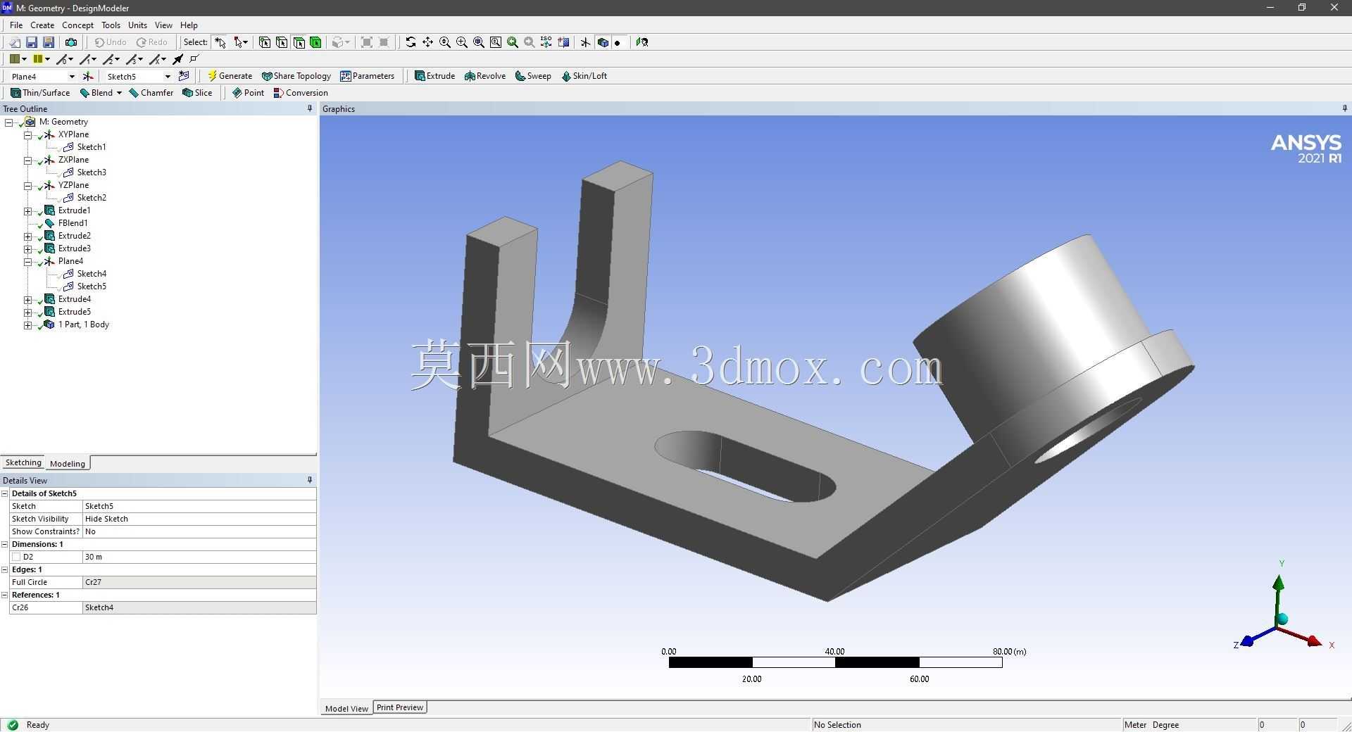 Modele 3D �� ANSYS Designer Modeler ��ʵ��