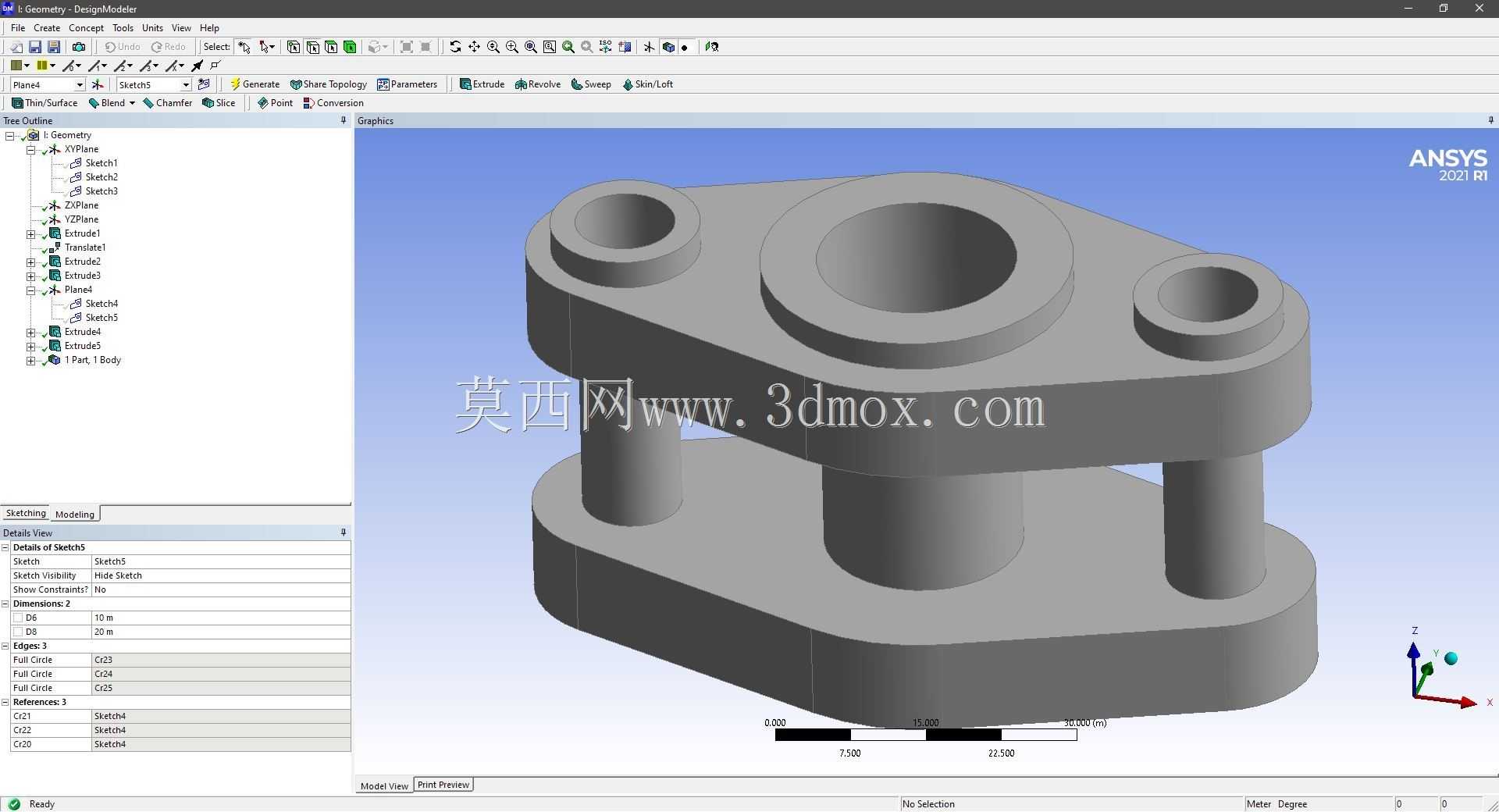 Modele 3D �� ANSYS Designer Modeler ��ʵ��