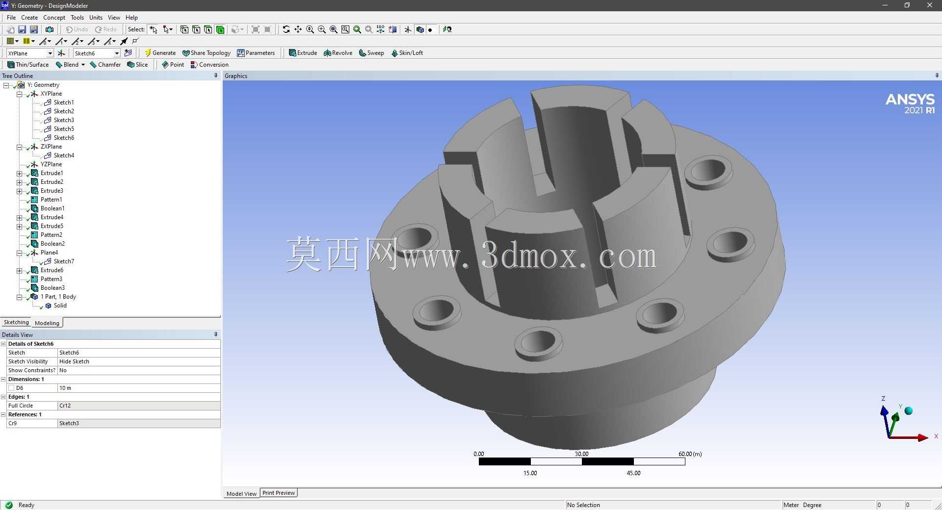 Modele 3D �� ANSYS Designer Modeler ��ʵ��