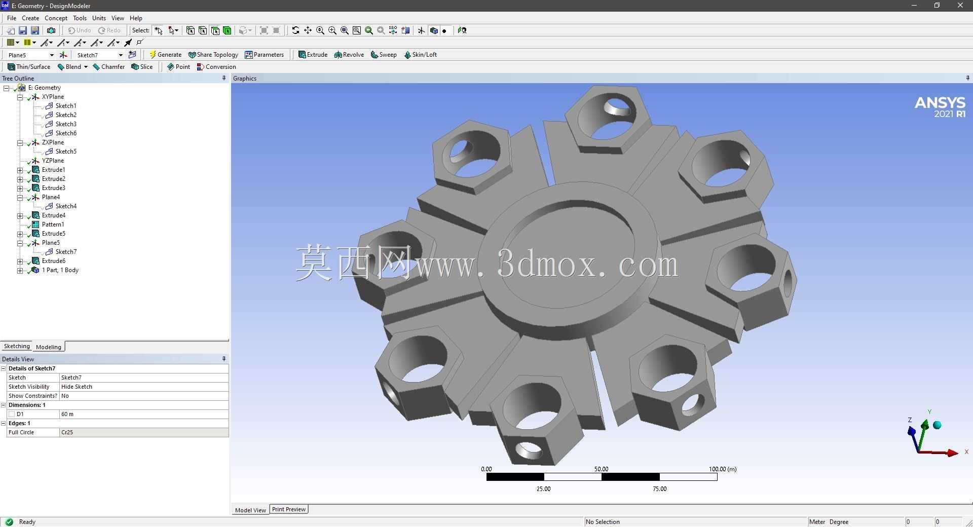 Modele 3D �� ANSYS Designer Modeler ��ʵ��