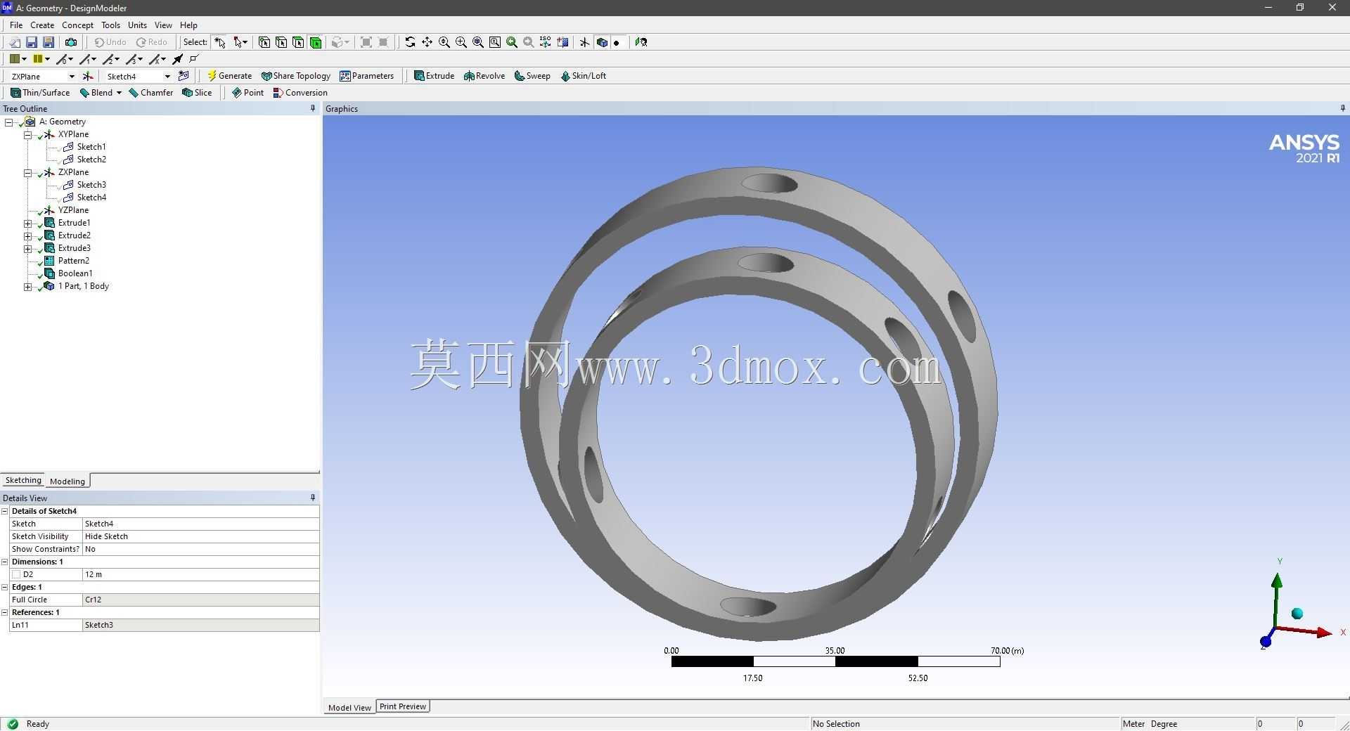 Modele 3D �� ANSYS Designer Modeler ��ʵ��