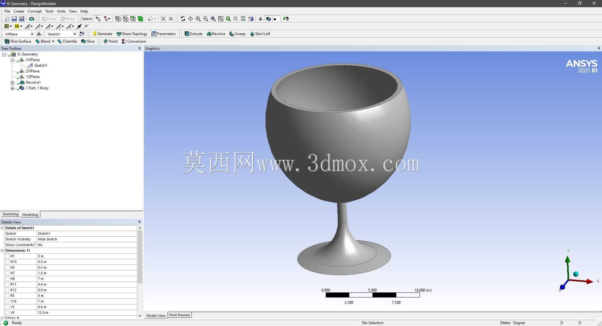 Modele 3D �� ANSYS Designer Modeler ��ʵ��