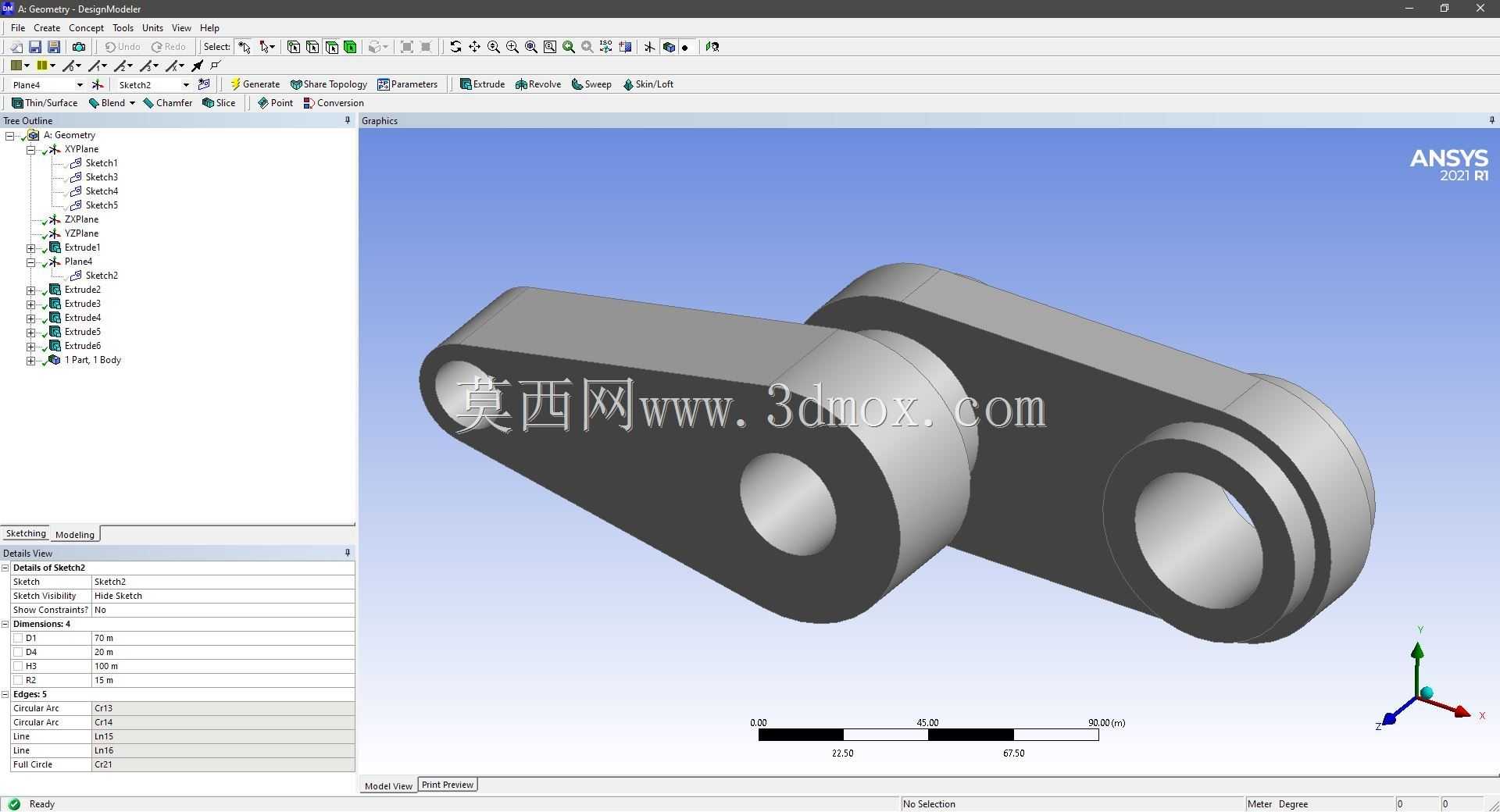 Modele 3D �� ANSYS Designer Modeler ��ʵ��