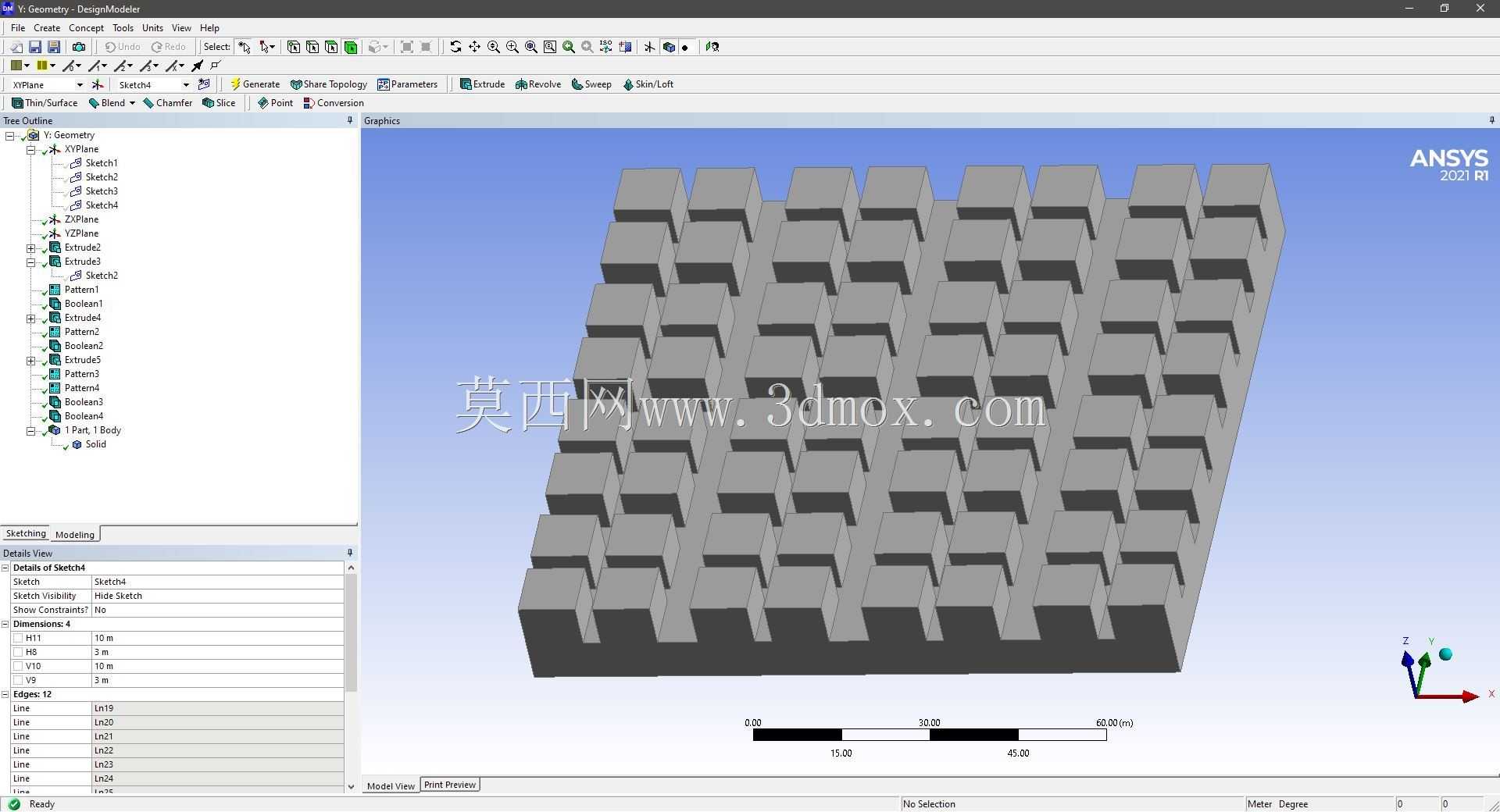 Modele 3D �� ANSYS Designer Modeler ��ʵ��