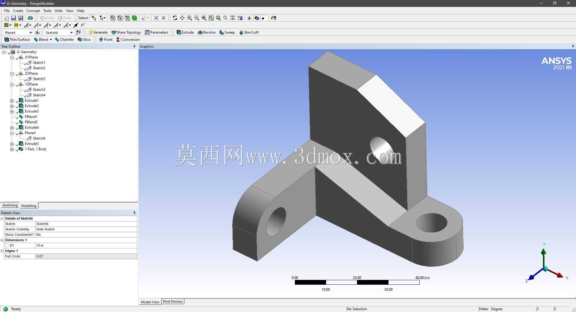 Modele 3D �� ANSYS Designer Modeler ��ʵ��
