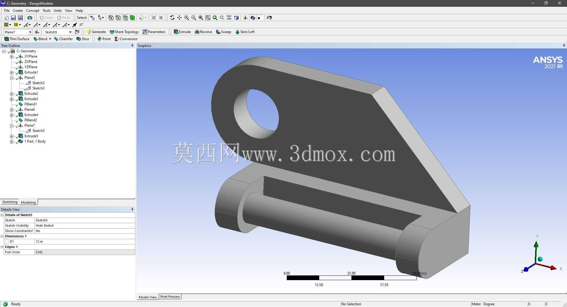Modele 3D �� ANSYS Designer Modeler ��ʵ��