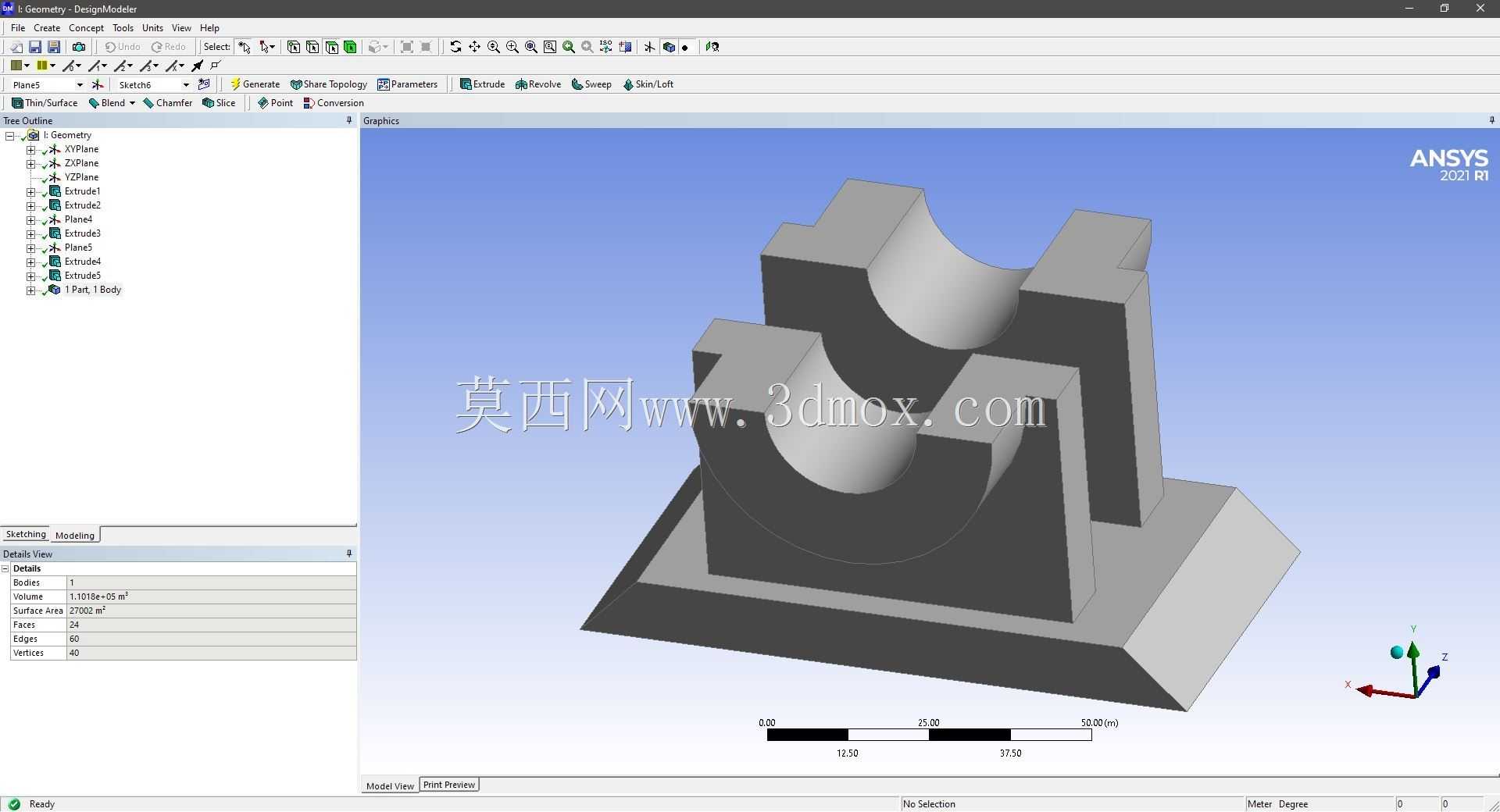 Modele 3D �� ANSYS Designer Modeler ��ʵ��