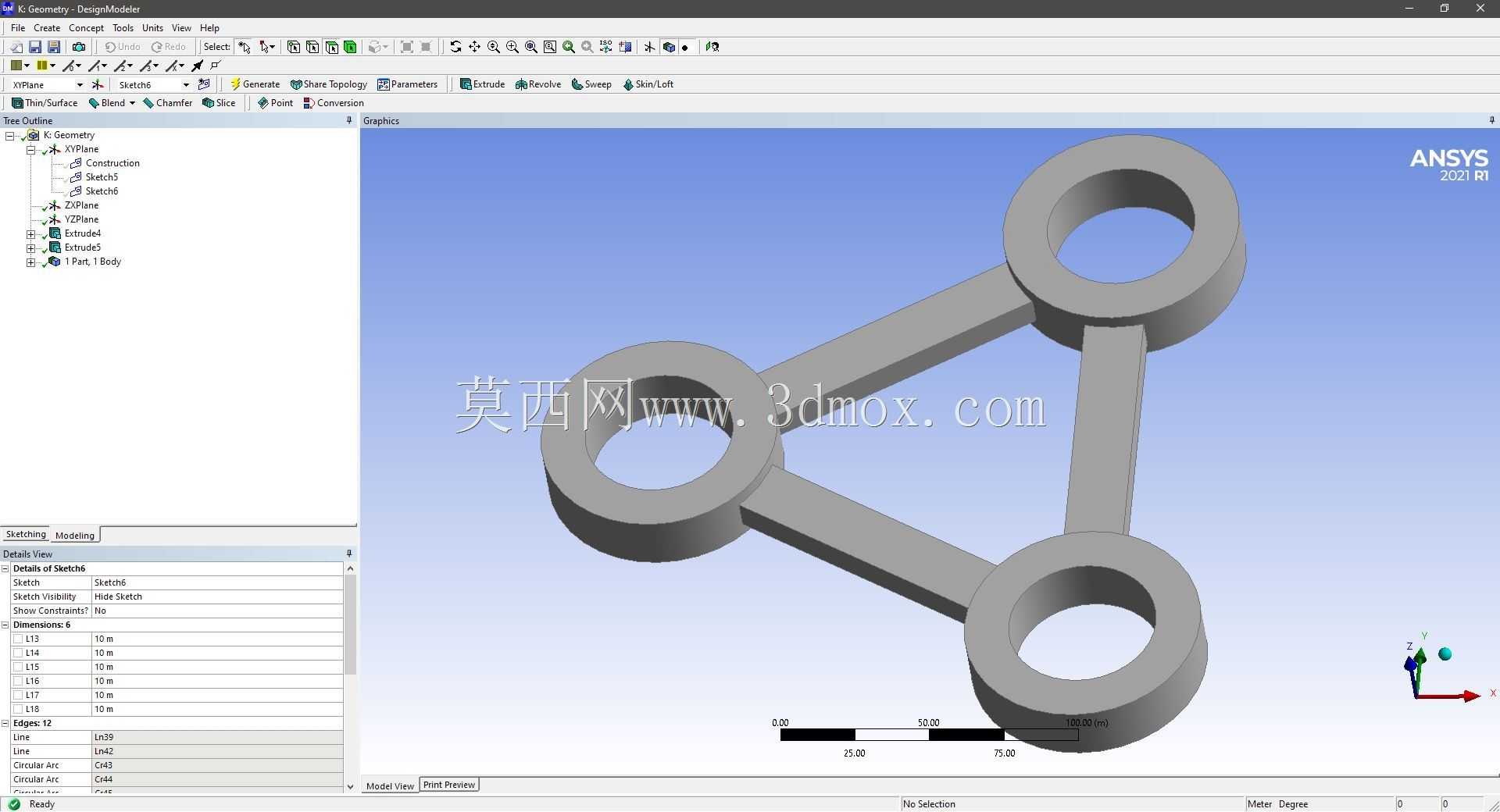 Modele 3D �� ANSYS Designer Modeler ��ʵ��
