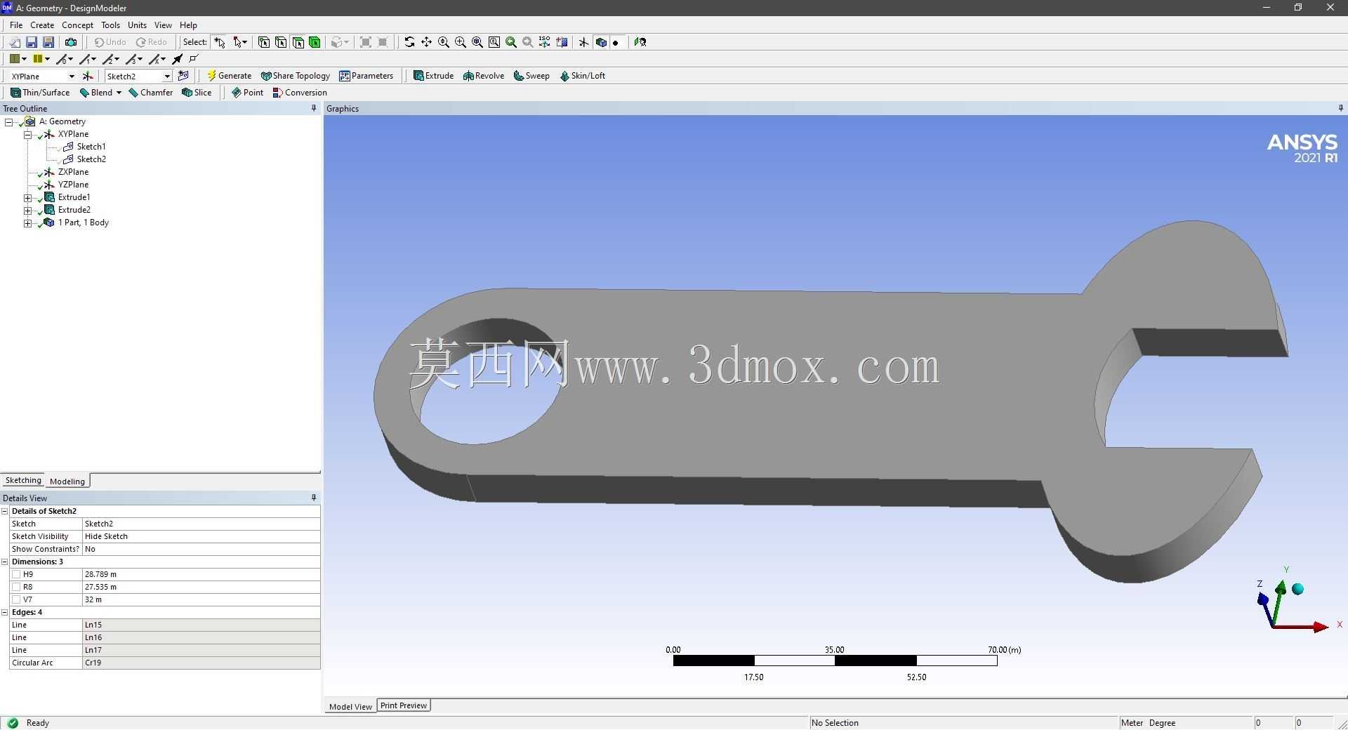 Modele 3D �� ANSYS Designer Modeler ��ʵ��