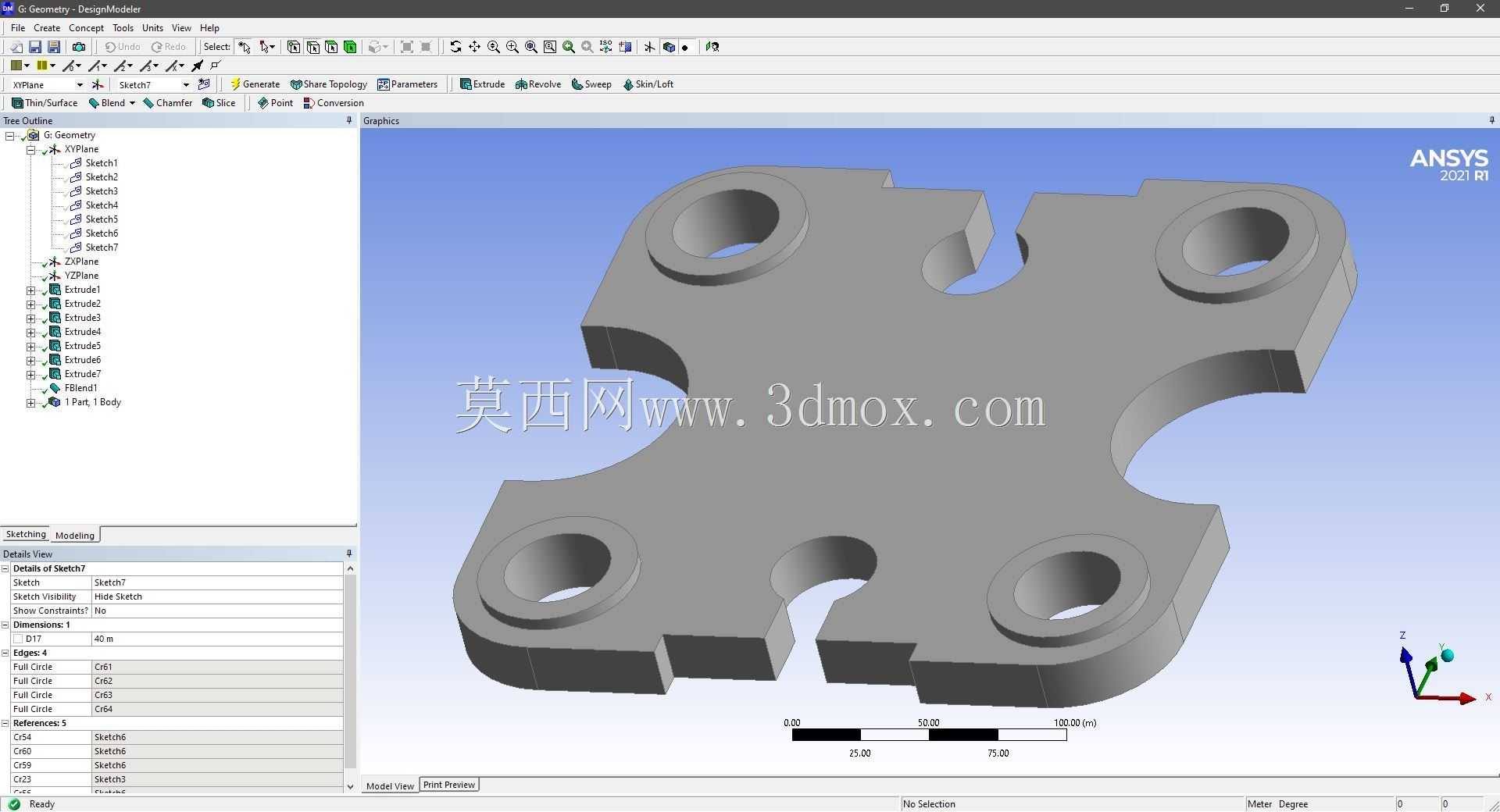 Modele 3D �� ANSYS Designer Modeler ��ʵ��