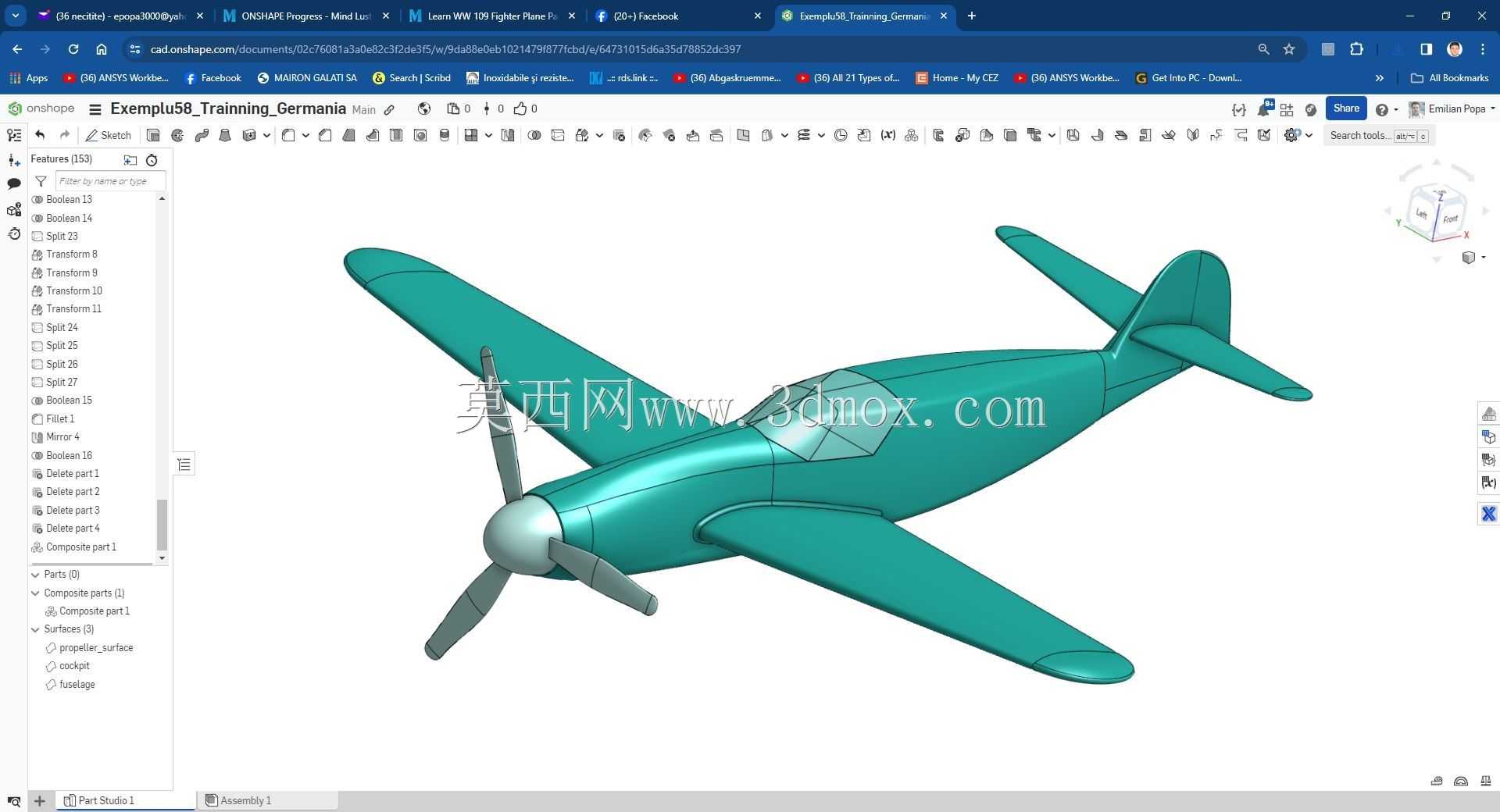 Modele Training Germania �� Onshape ��ʵ��