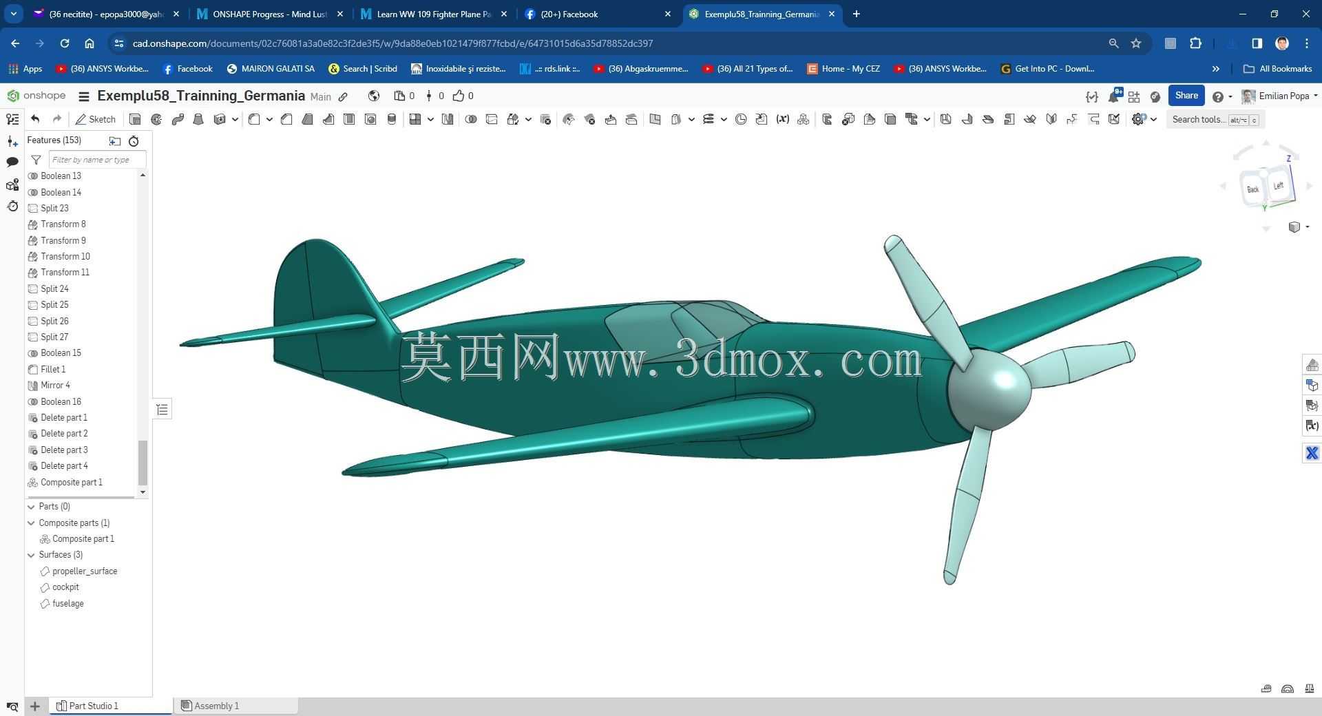 Modele Training Germania �� Onshape ��ʵ��
