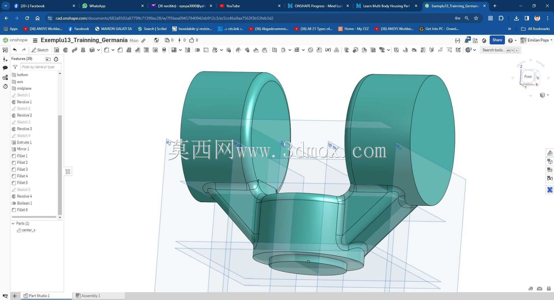 Modele Training Germania �� Onshape ��ʵ��