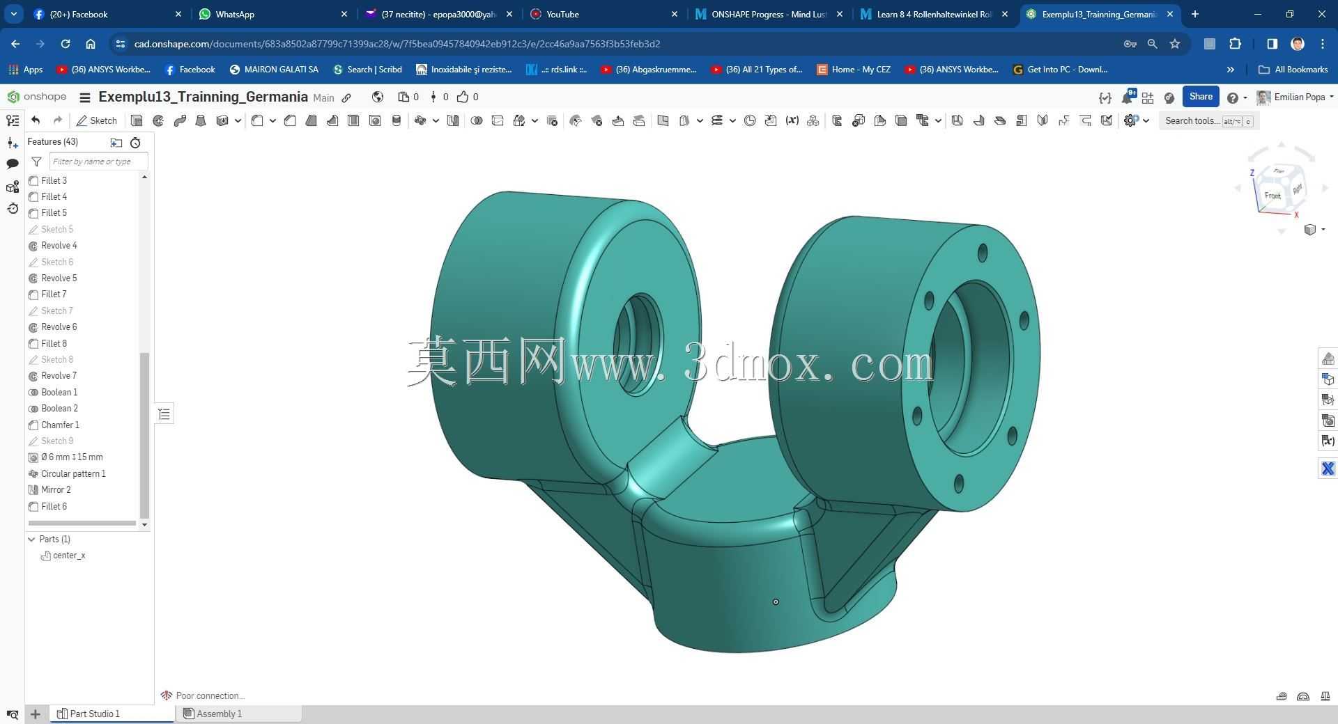 Modele Training Germania �� Onshape ��ʵ��