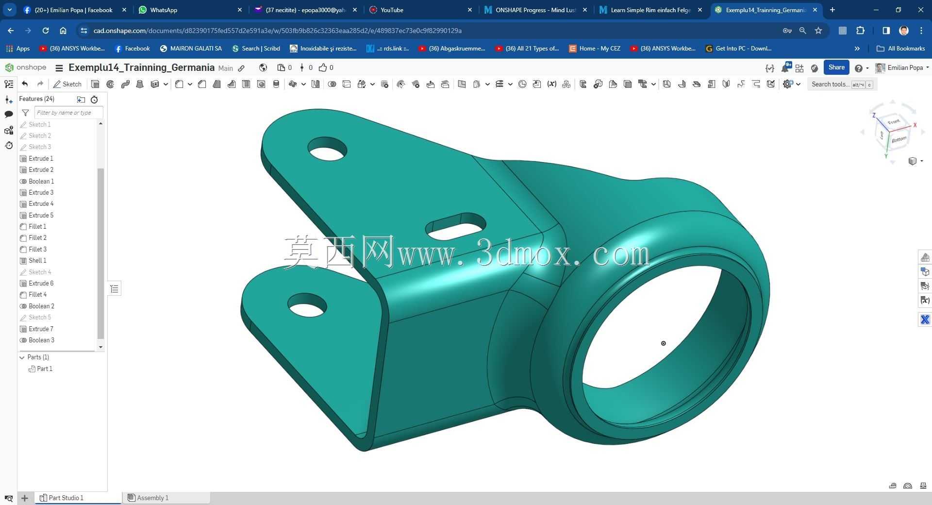 Modele Training Germania �� Onshape ��ʵ��