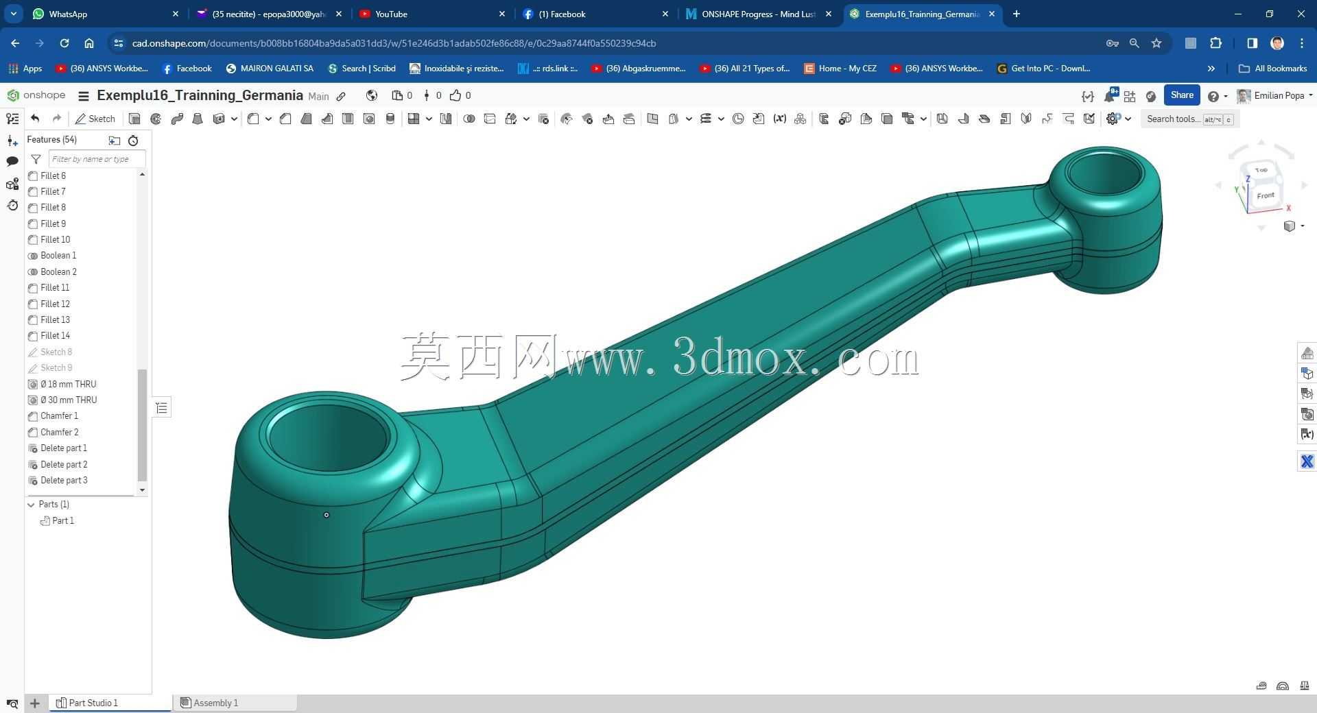 Modele Training Germania �� Onshape ��ʵ��