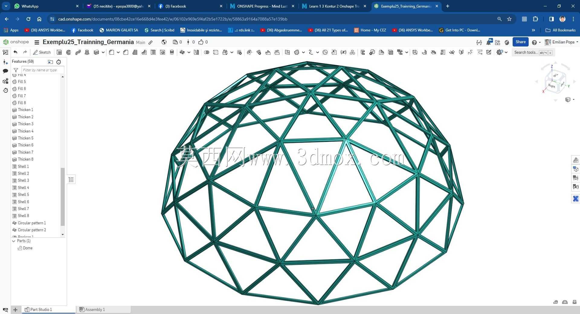 Modele Training Germania �� Onshape ��ʵ��