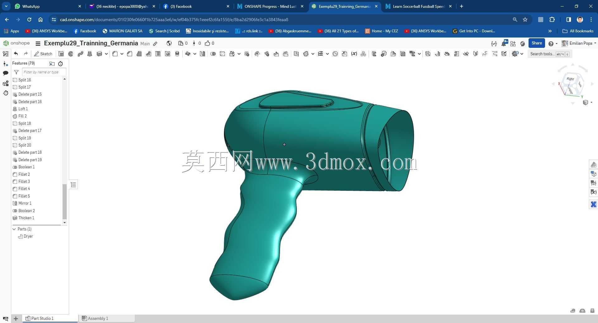 Modele Training Germania �� Onshape ��ʵ��