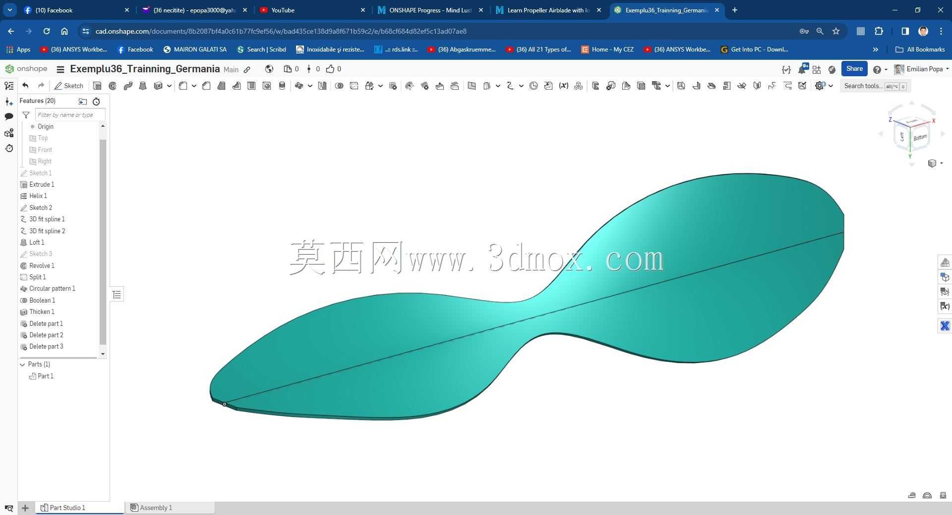 Modele Training Germania �� Onshape ��ʵ��