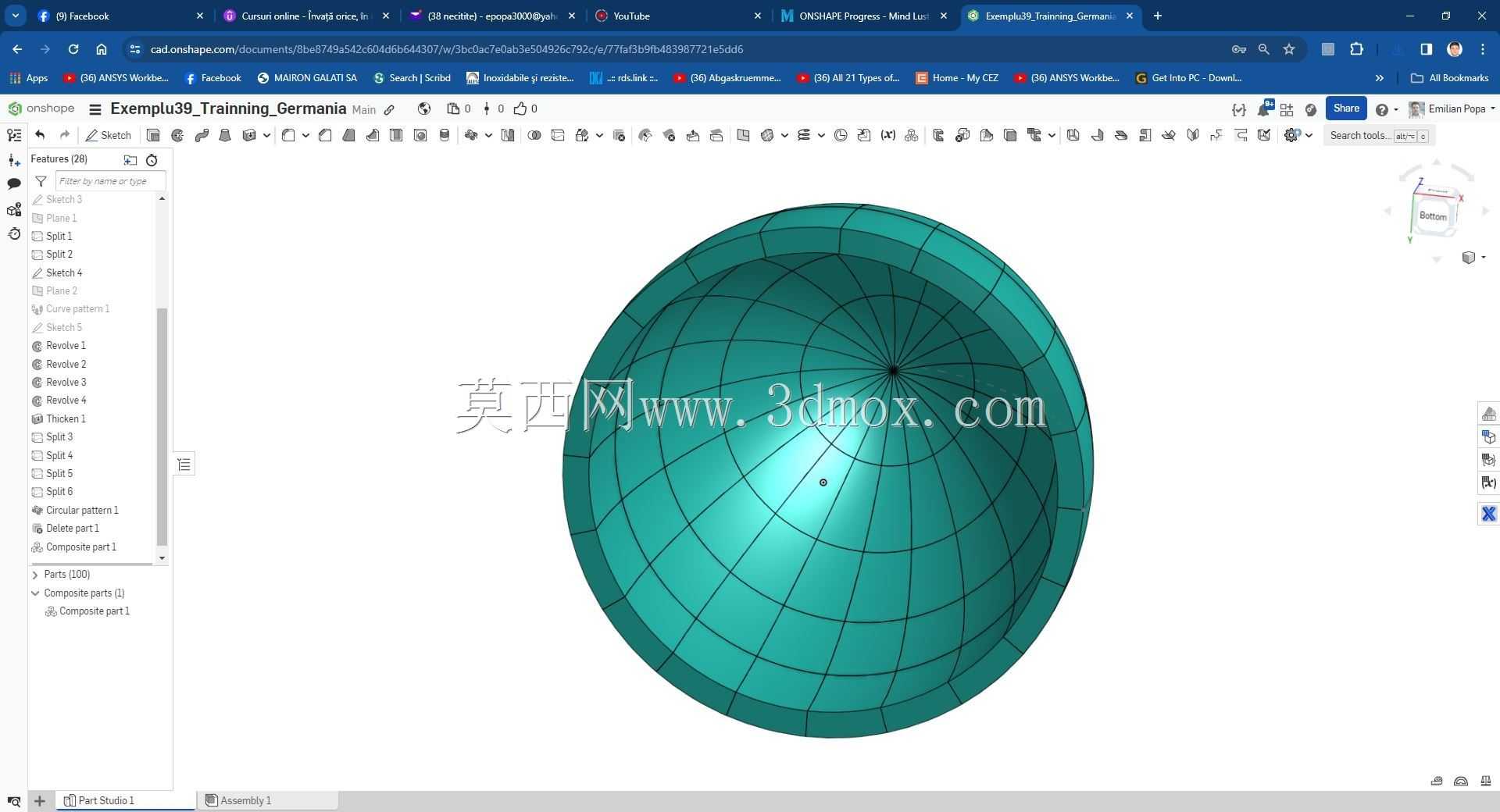 Modele Training Germania �� Onshape ��ʵ��