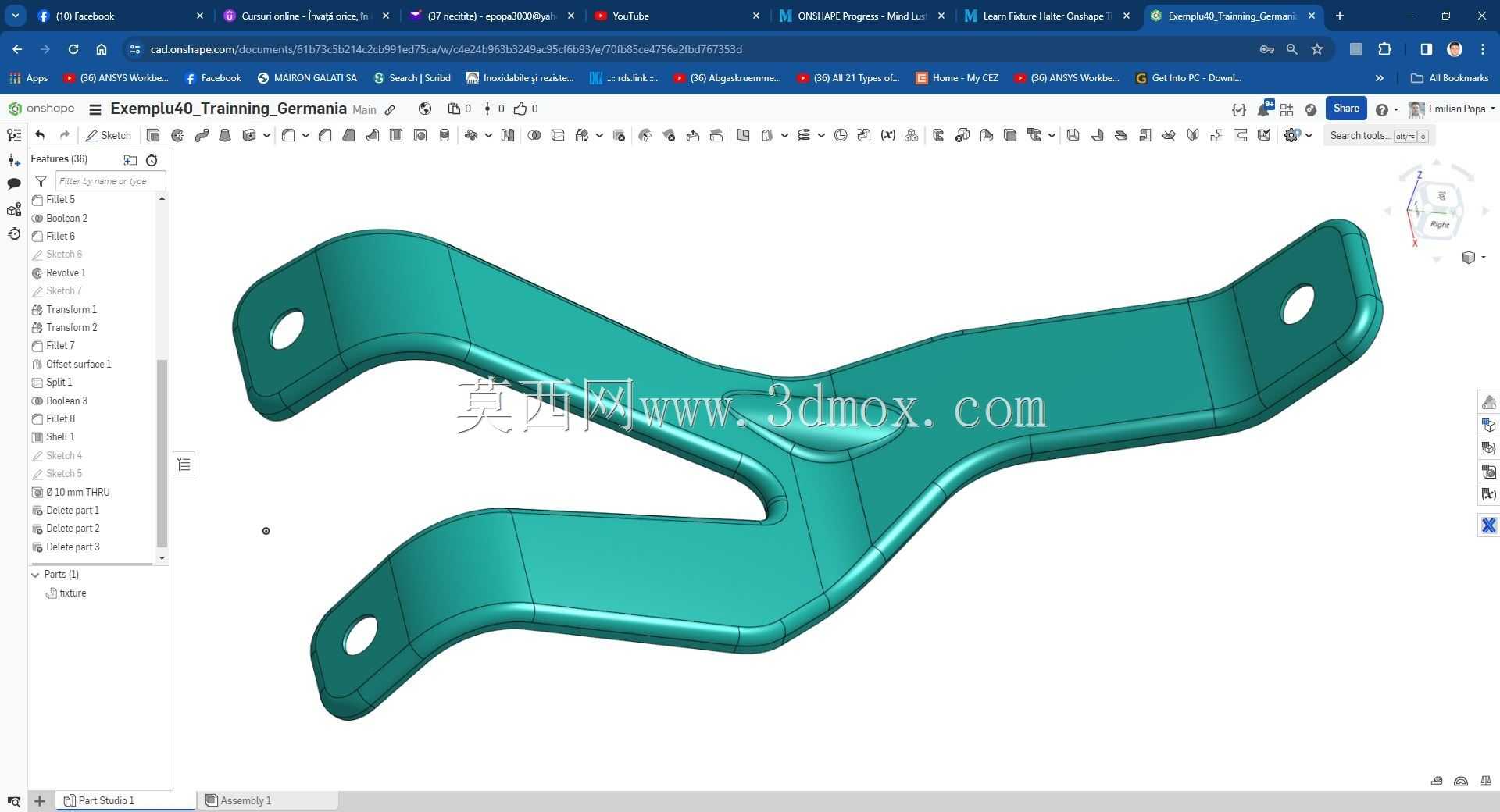 Modele Training Germania �� Onshape ��ʵ��