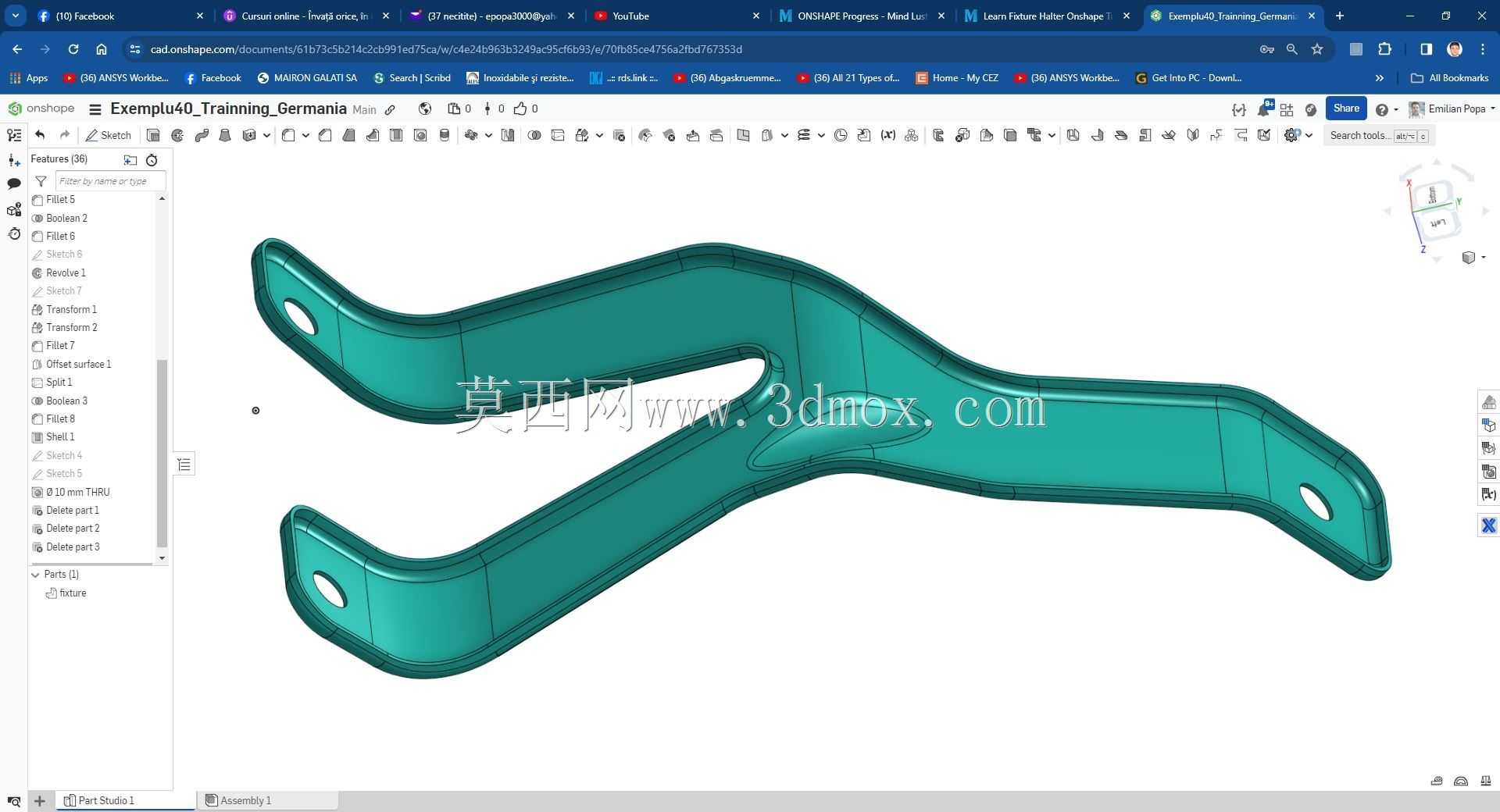 Modele Training Germania �� Onshape ��ʵ��