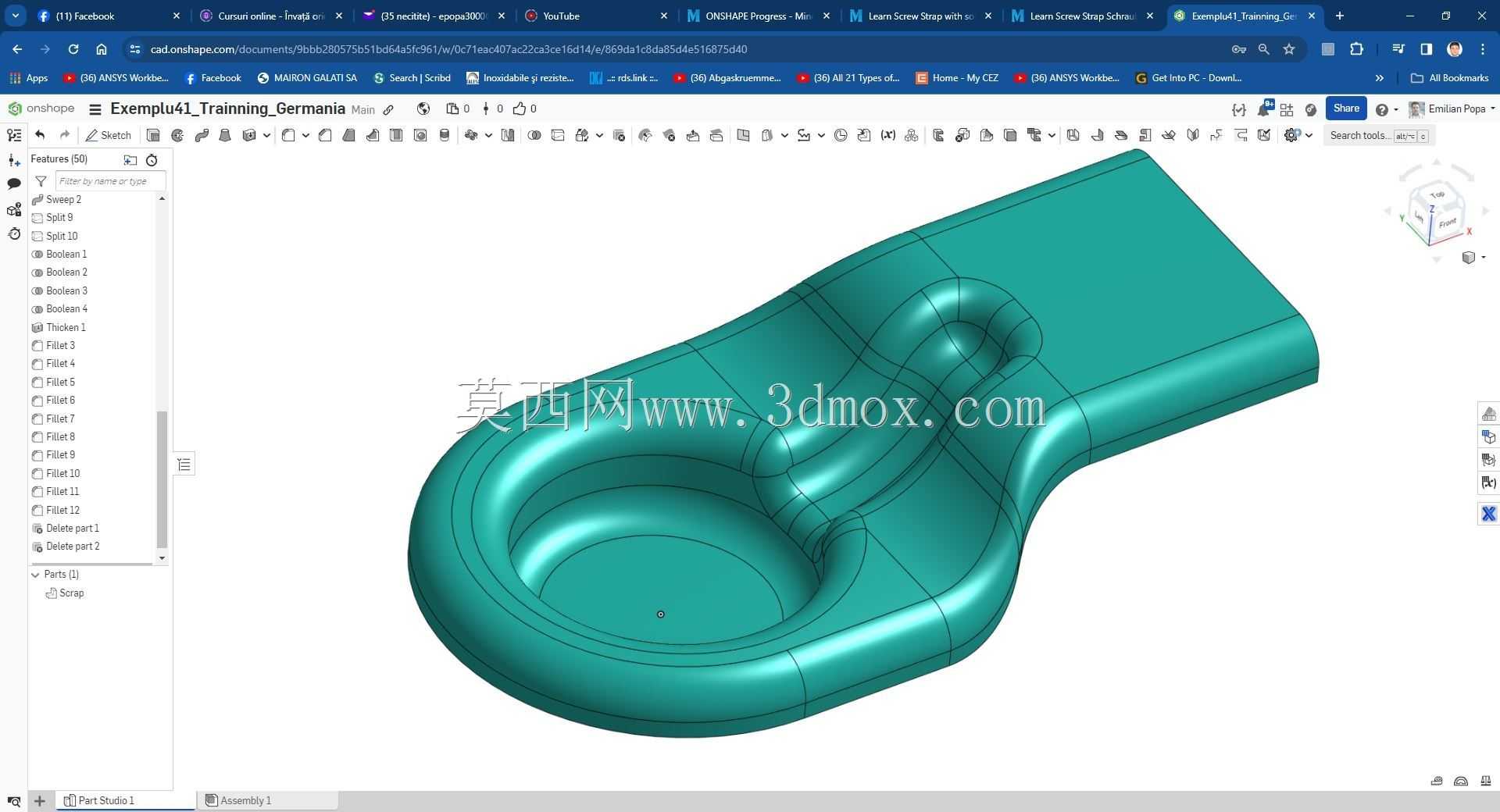 Modele Training Germania �� Onshape ��ʵ��