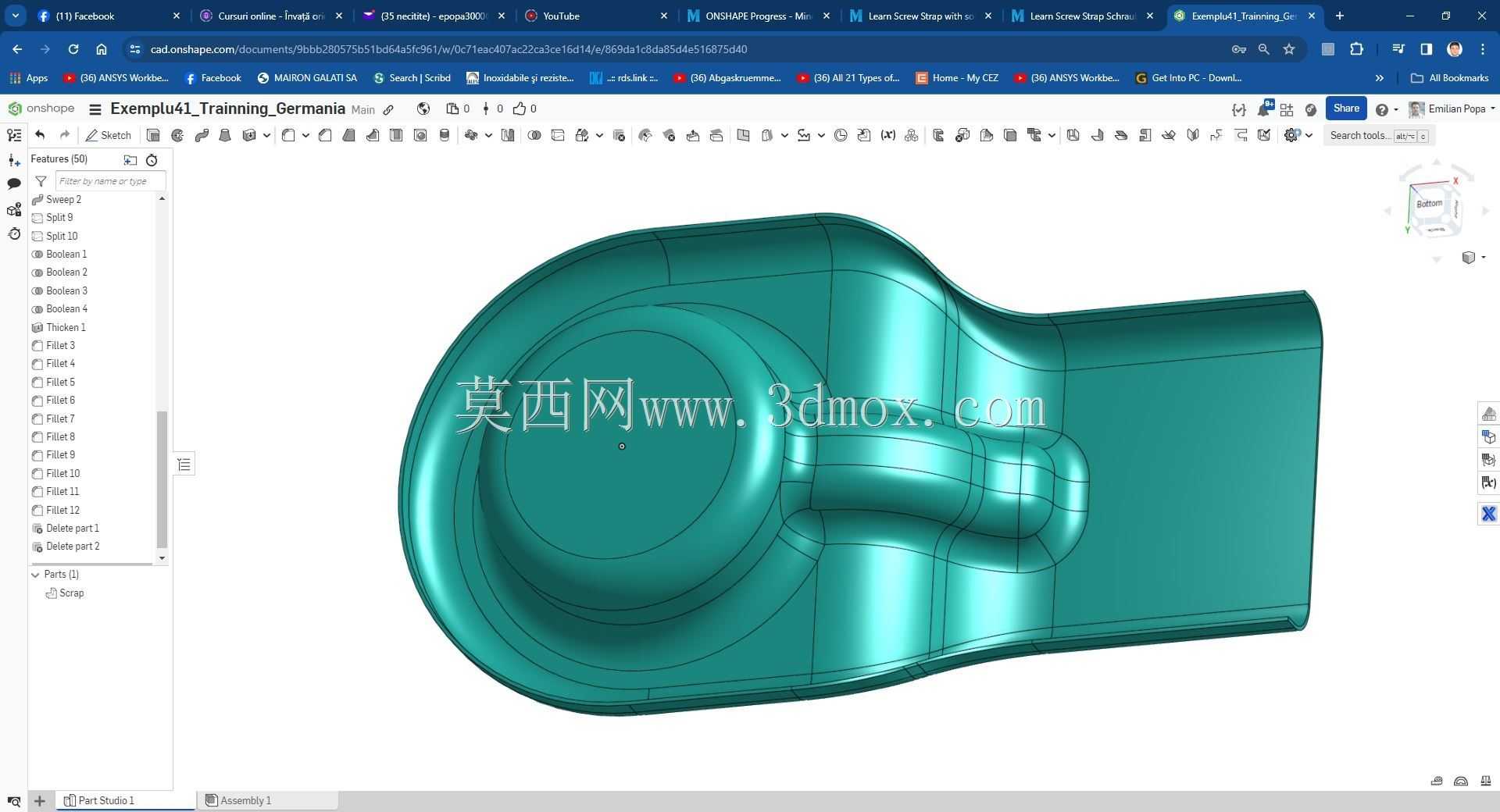 Modele Training Germania �� Onshape ��ʵ��