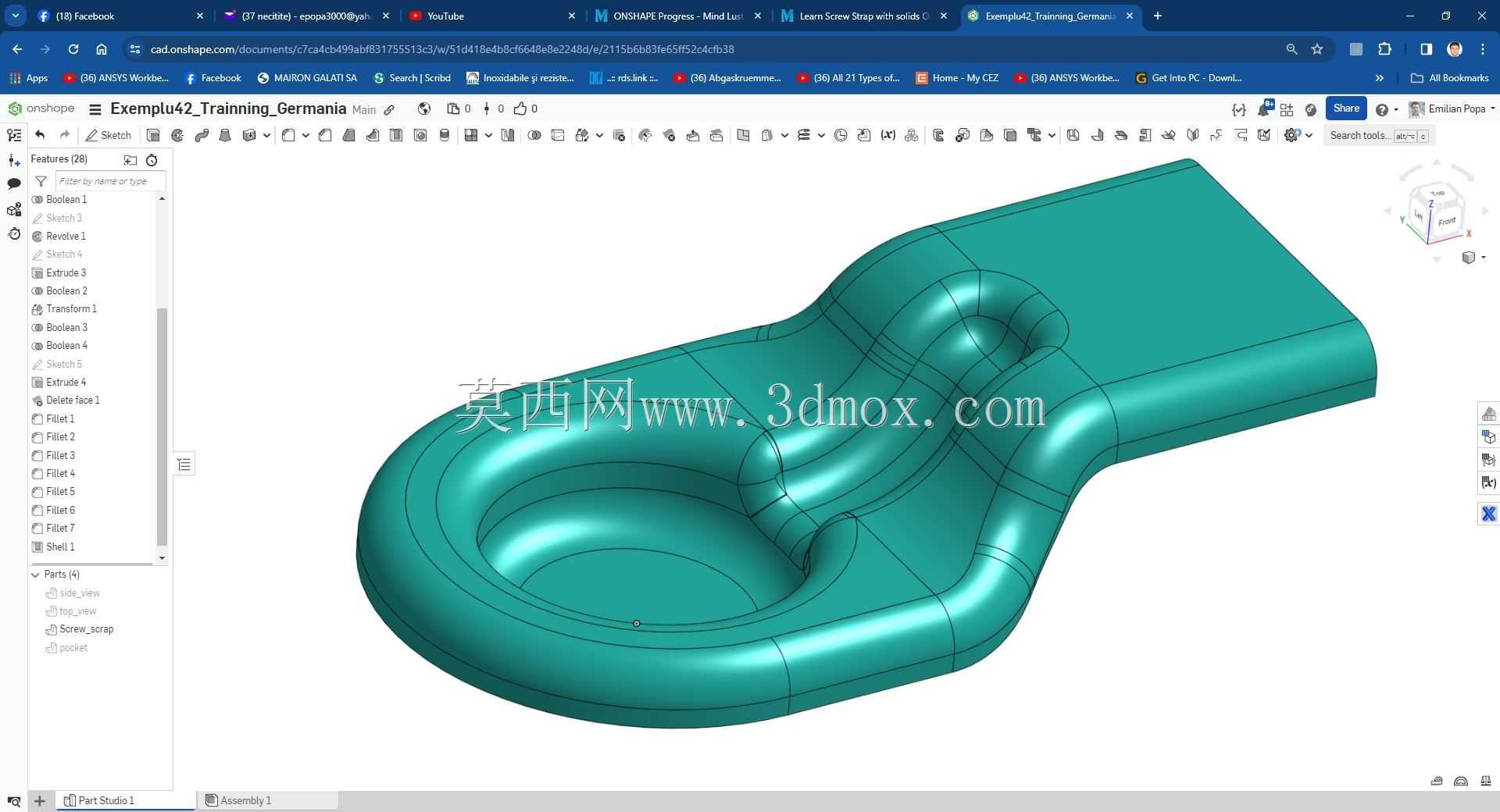 Modele Training Germania �� Onshape ��ʵ��