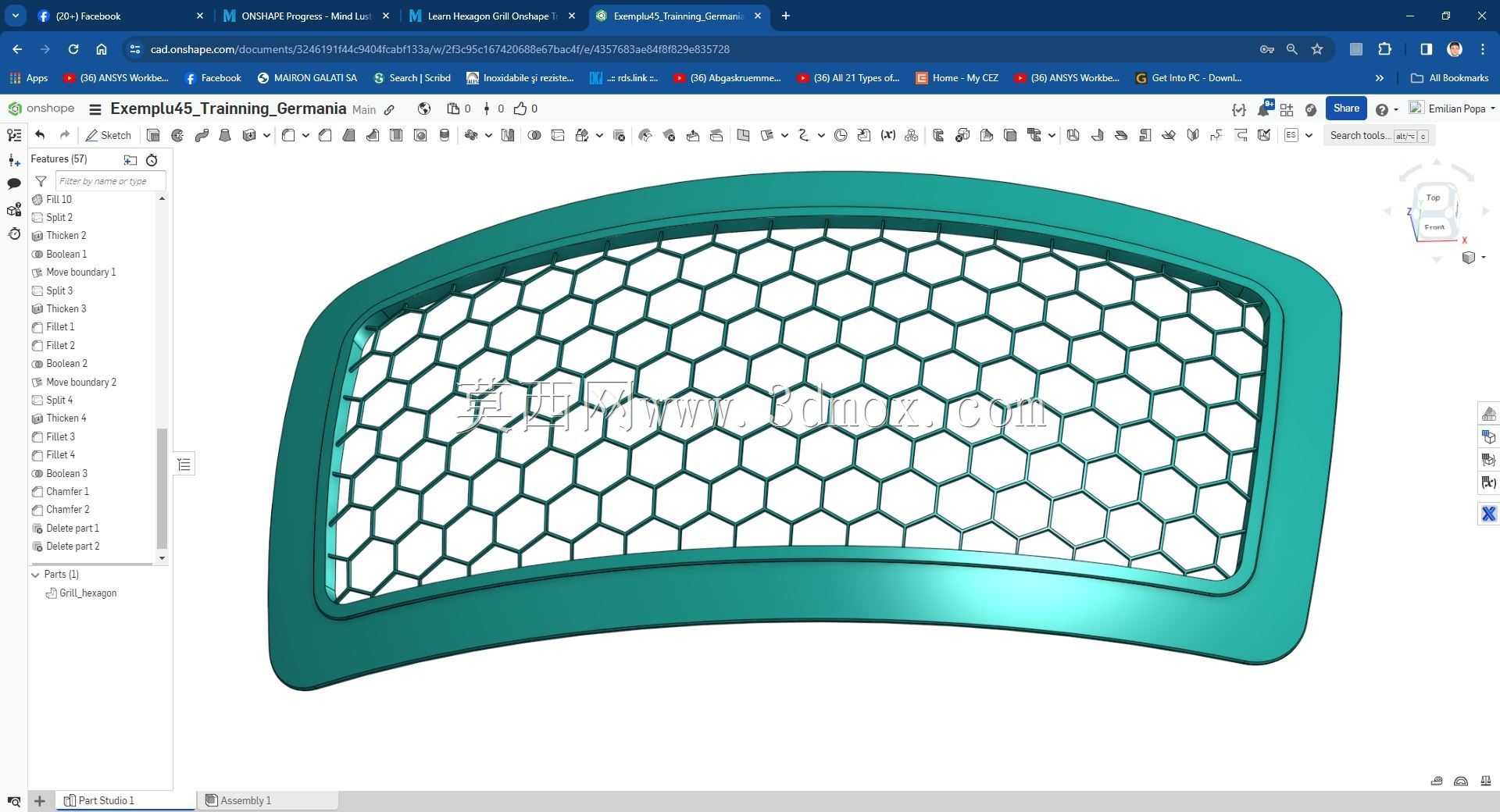 Modele Training Germania �� Onshape ��ʵ��