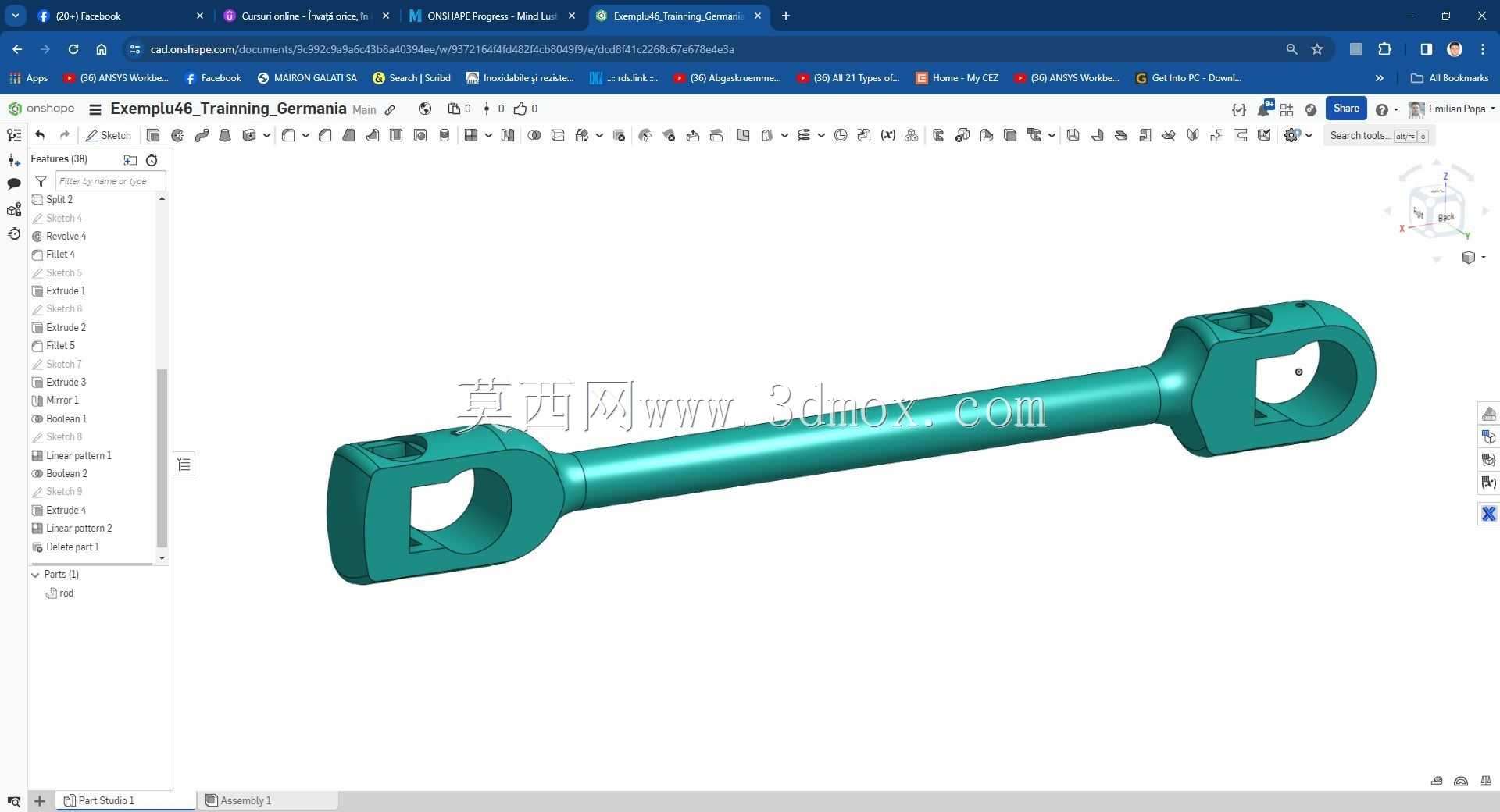 Modele Training Germania �� Onshape ��ʵ��
