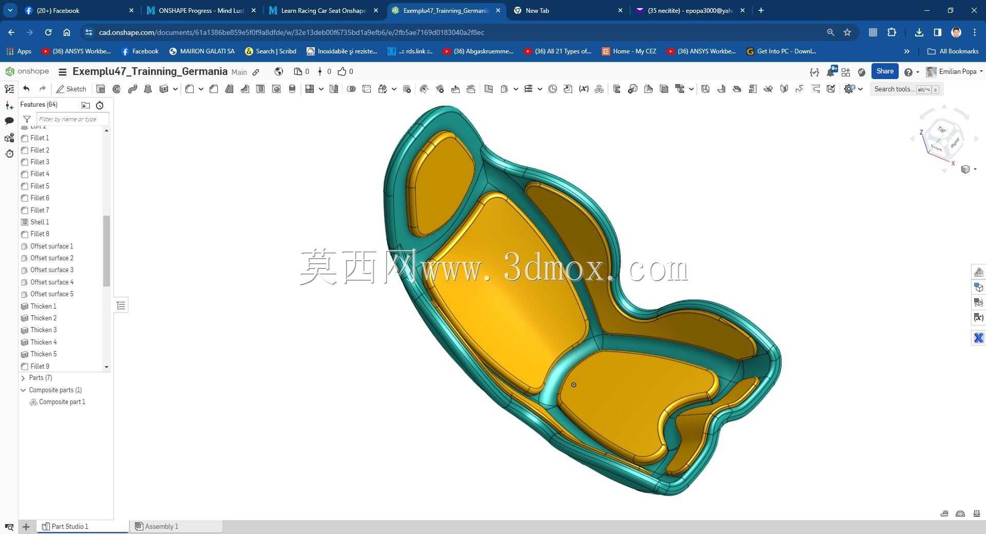 Modele Training Germania �� Onshape ��ʵ��