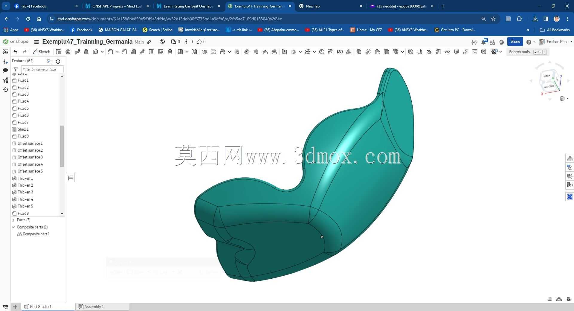 Modele Training Germania �� Onshape ��ʵ��