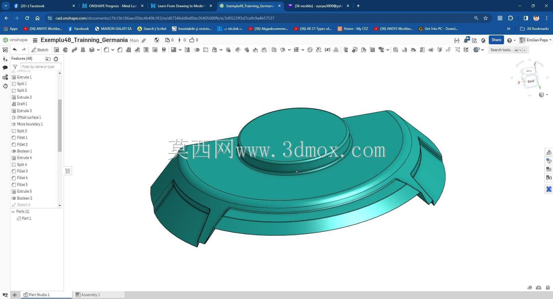 Modele Training Germania �� Onshape ��ʵ��