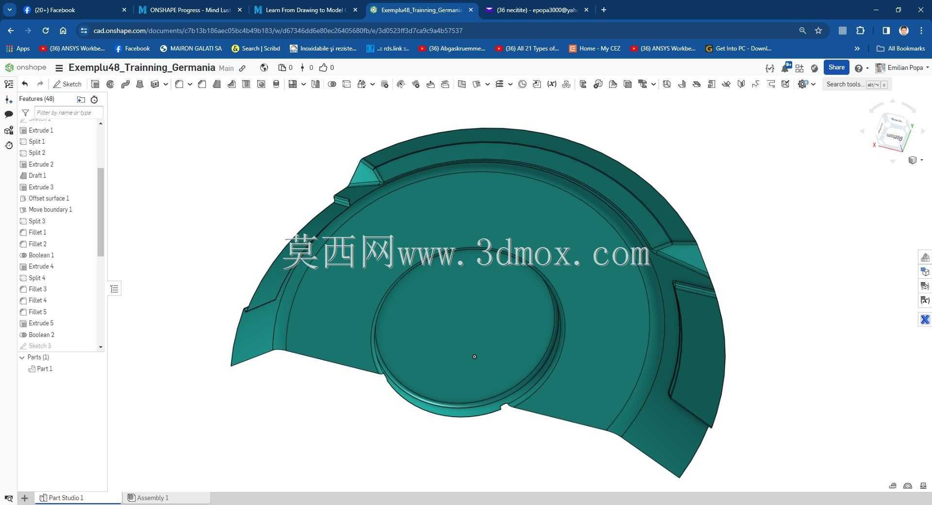 Modele Training Germania �� Onshape ��ʵ��