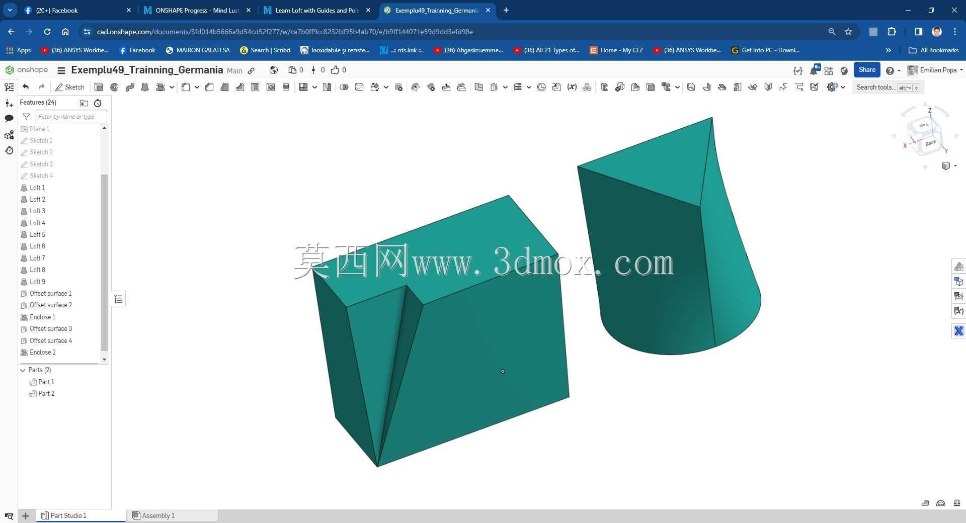 Modele Training Germania �� Onshape ��ʵ��