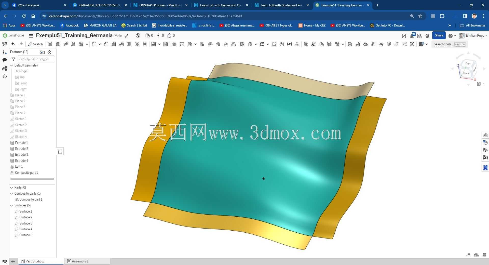 Modele Training Germania �� Onshape ��ʵ��