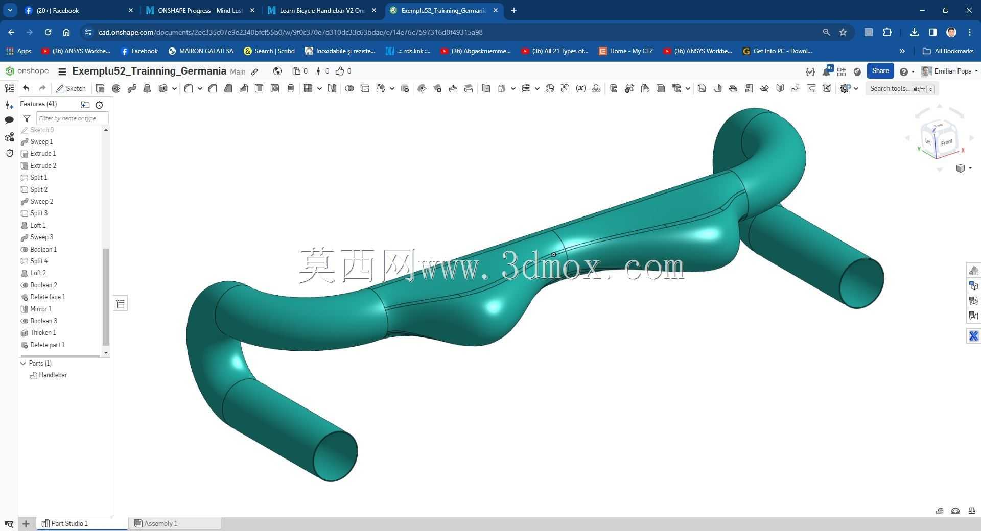 Modele Training Germania �� Onshape ��ʵ��