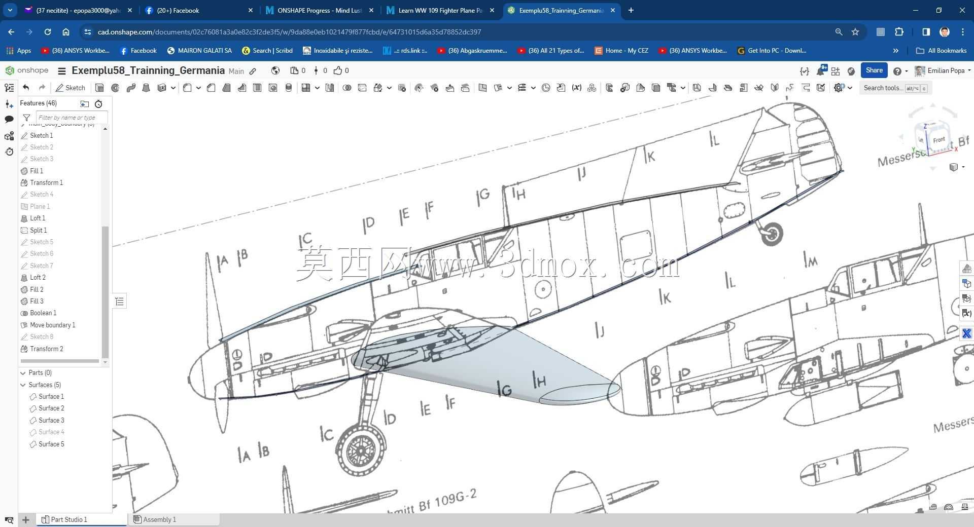 Modele Training Germania �� Onshape ��ʵ��