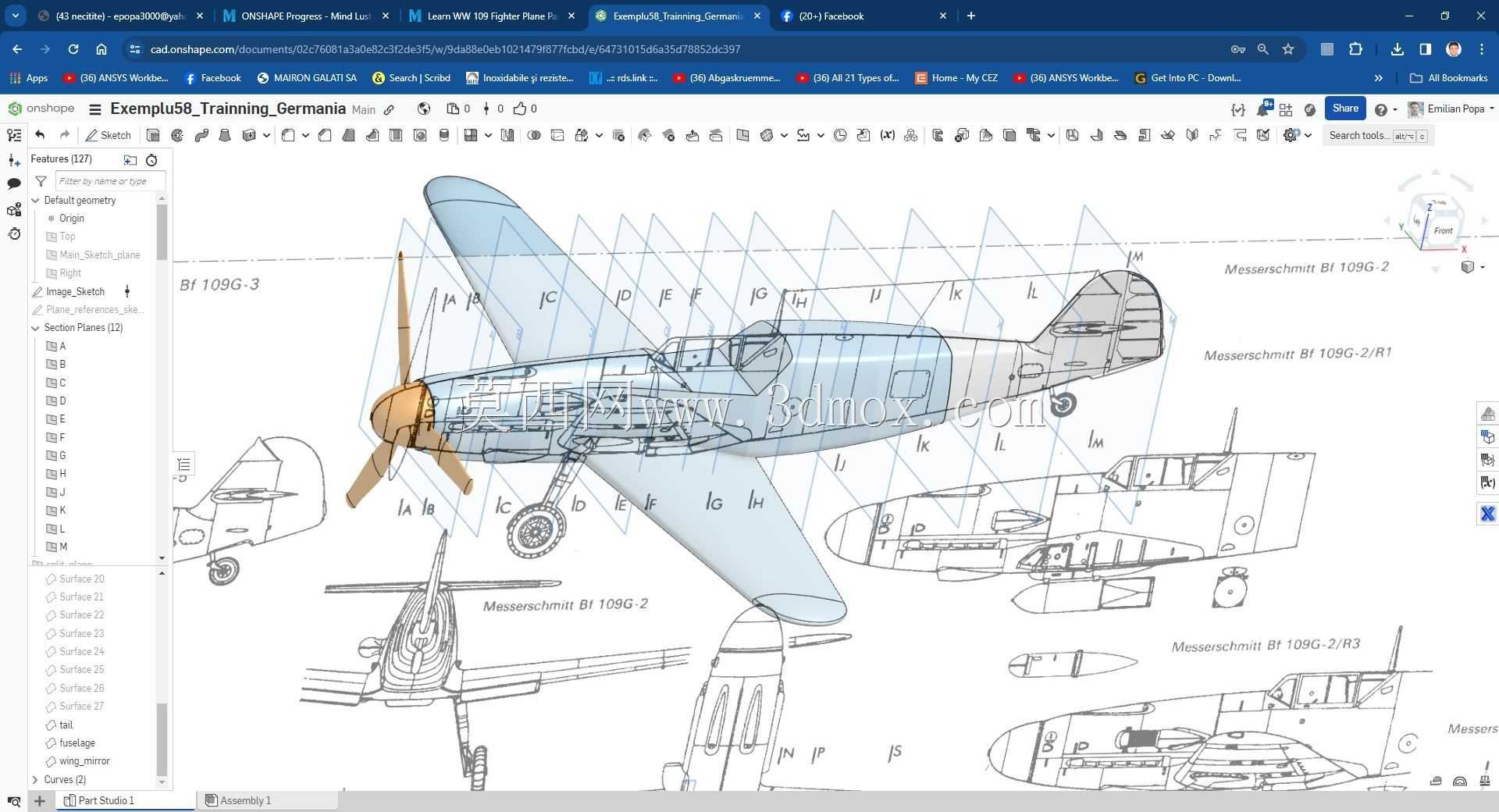Modele Training Germania �� Onshape ��ʵ��