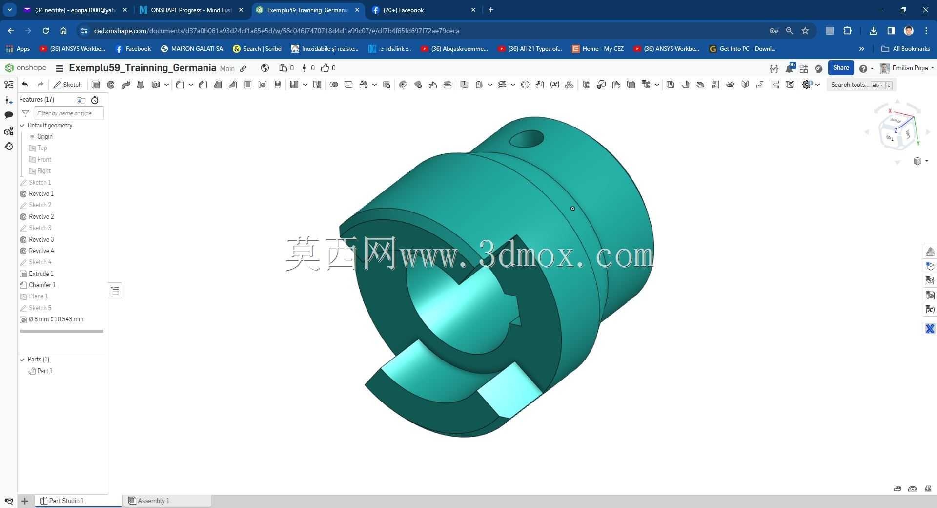 Modele Training Germania �� Onshape ��ʵ��