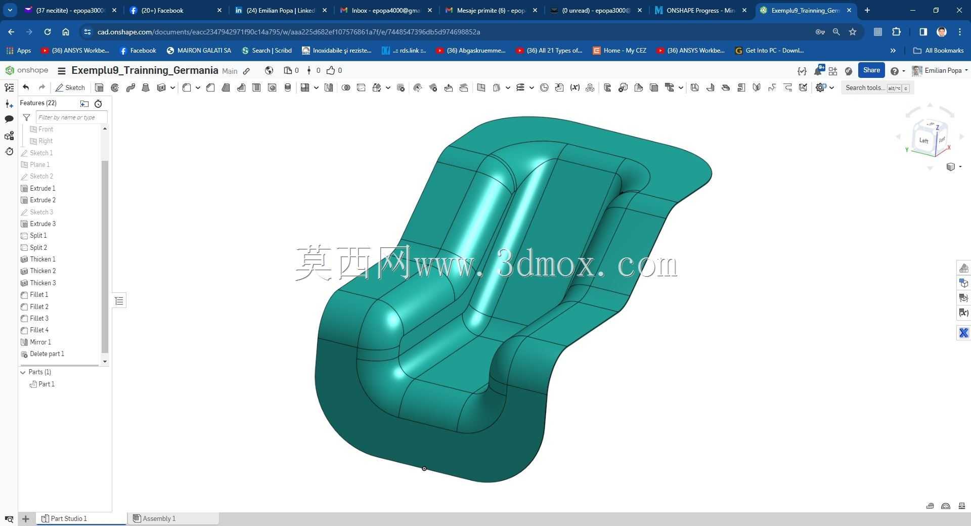 Modele Training Germania �� Onshape ��ʵ��